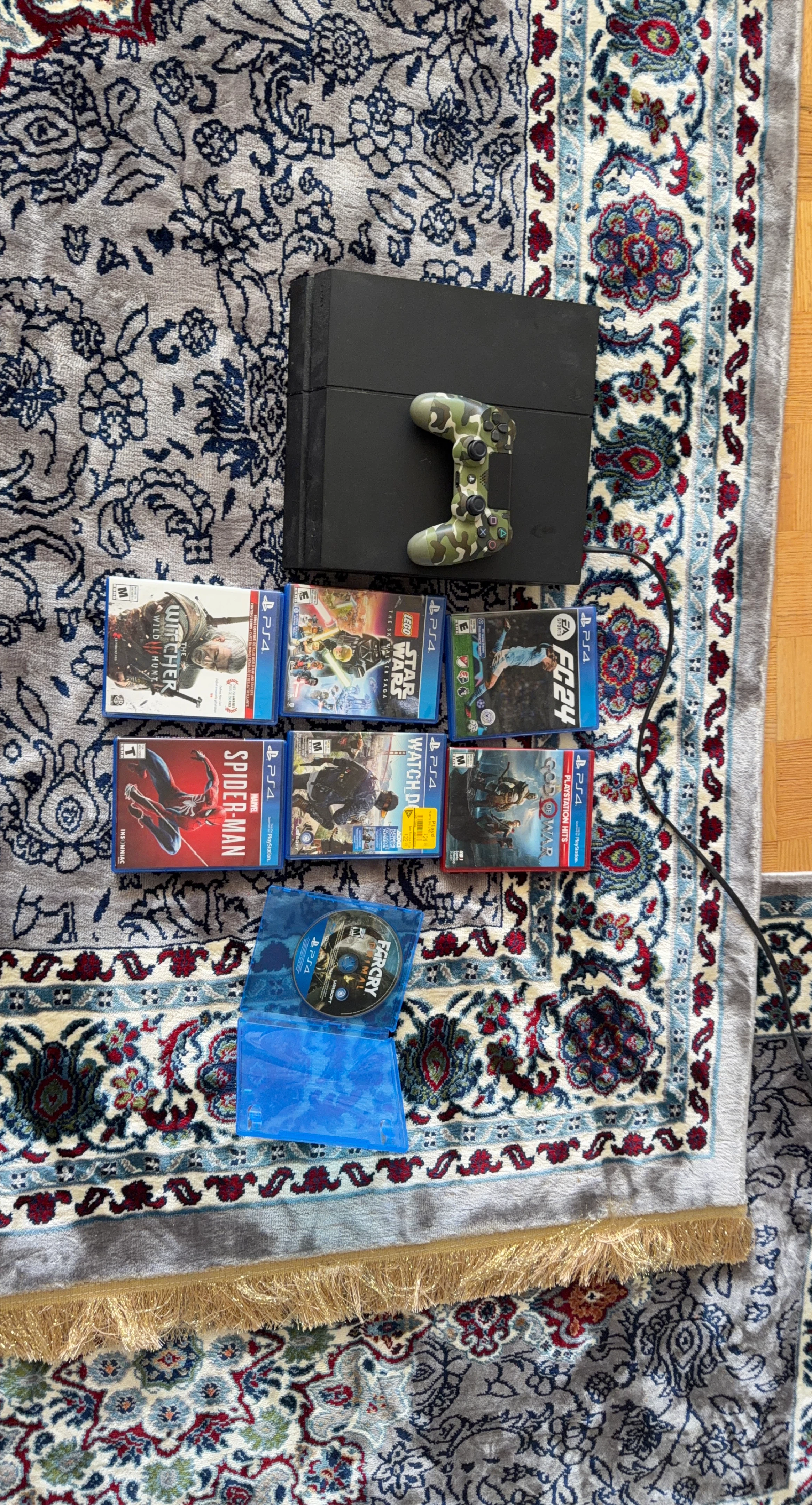 PlayStation 4 Console with Games