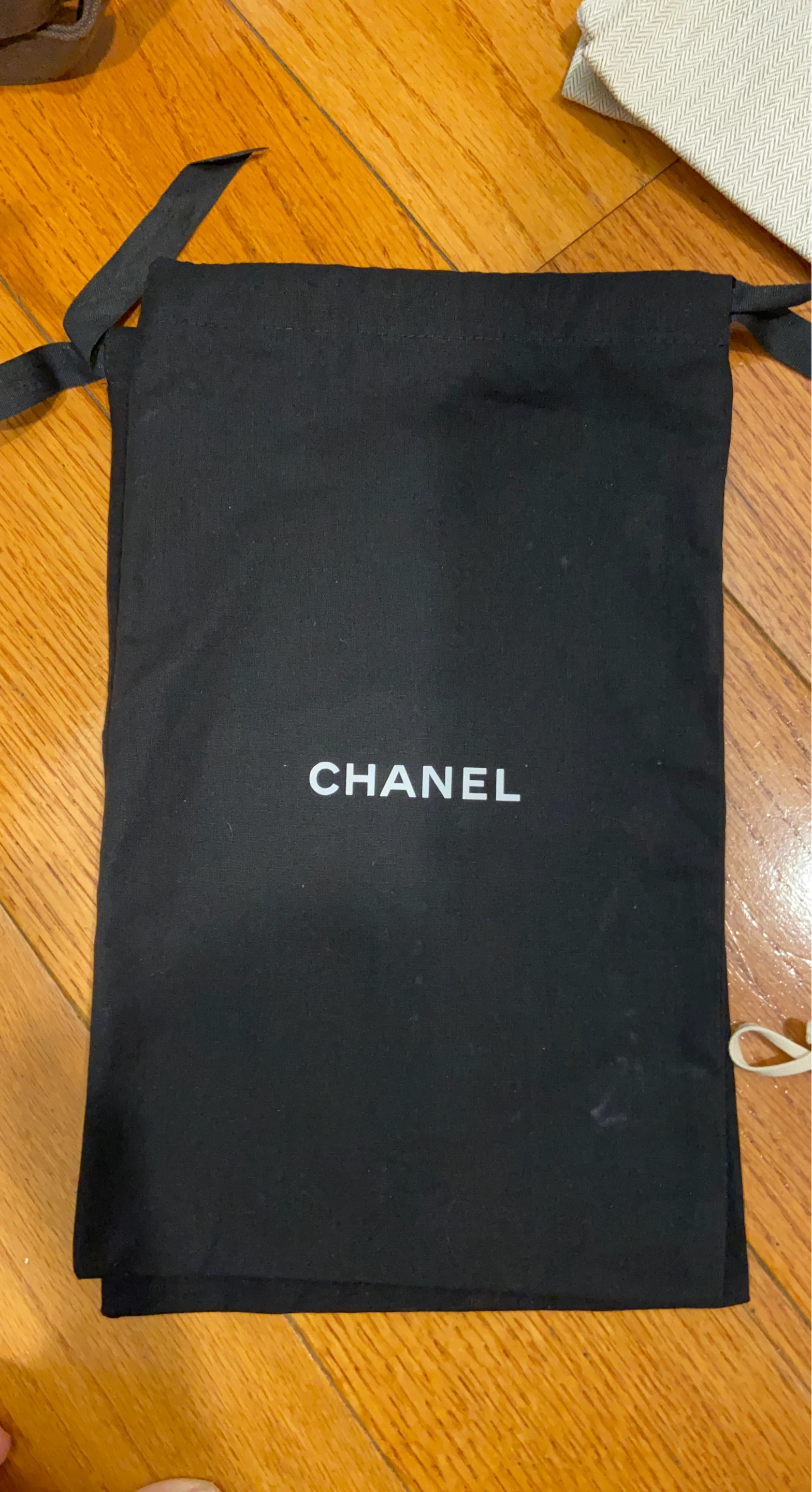 Black Chanel Dust Bag