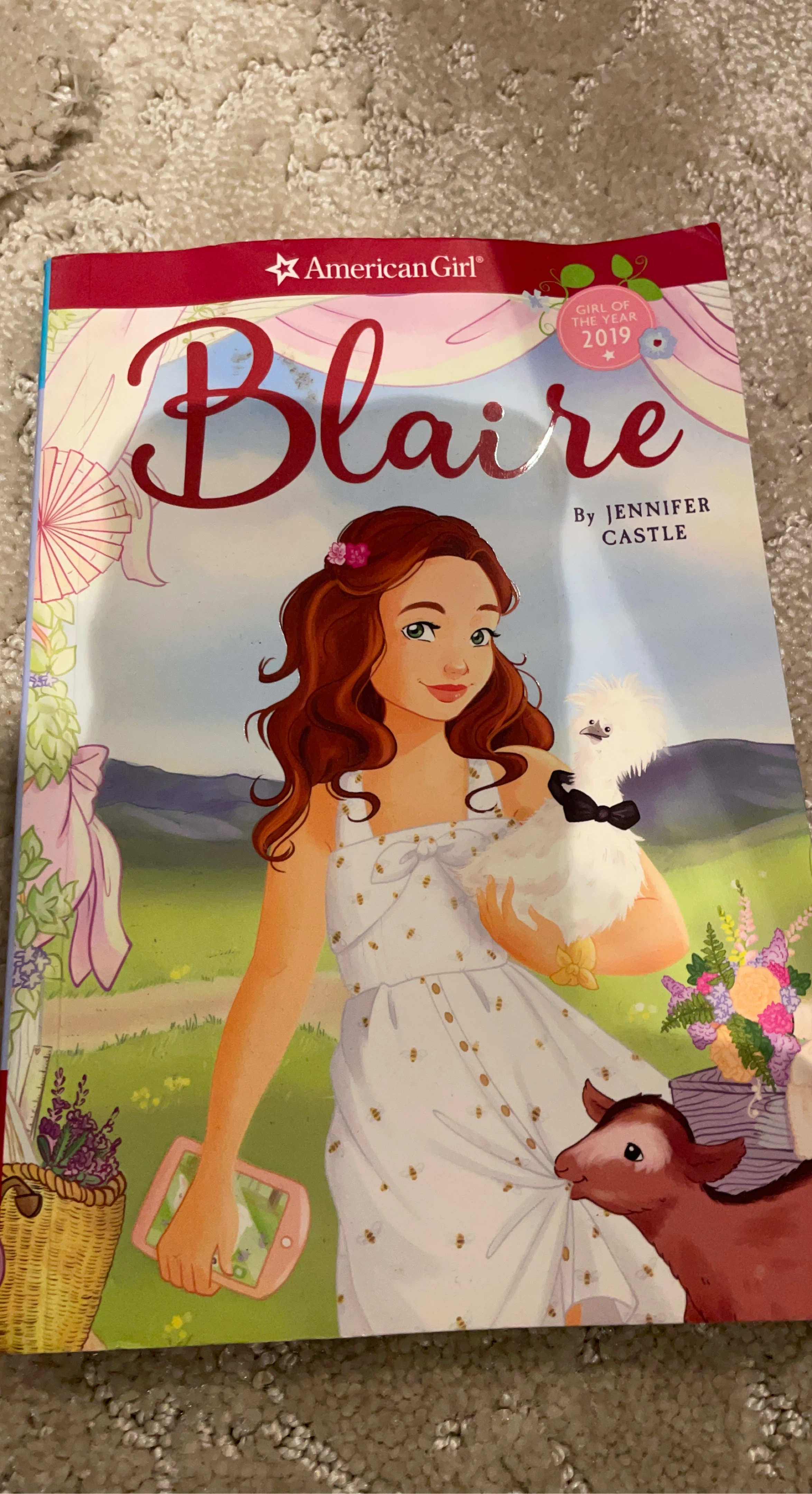 American Girl "Blaire" Girl of the Year 2019 Book
