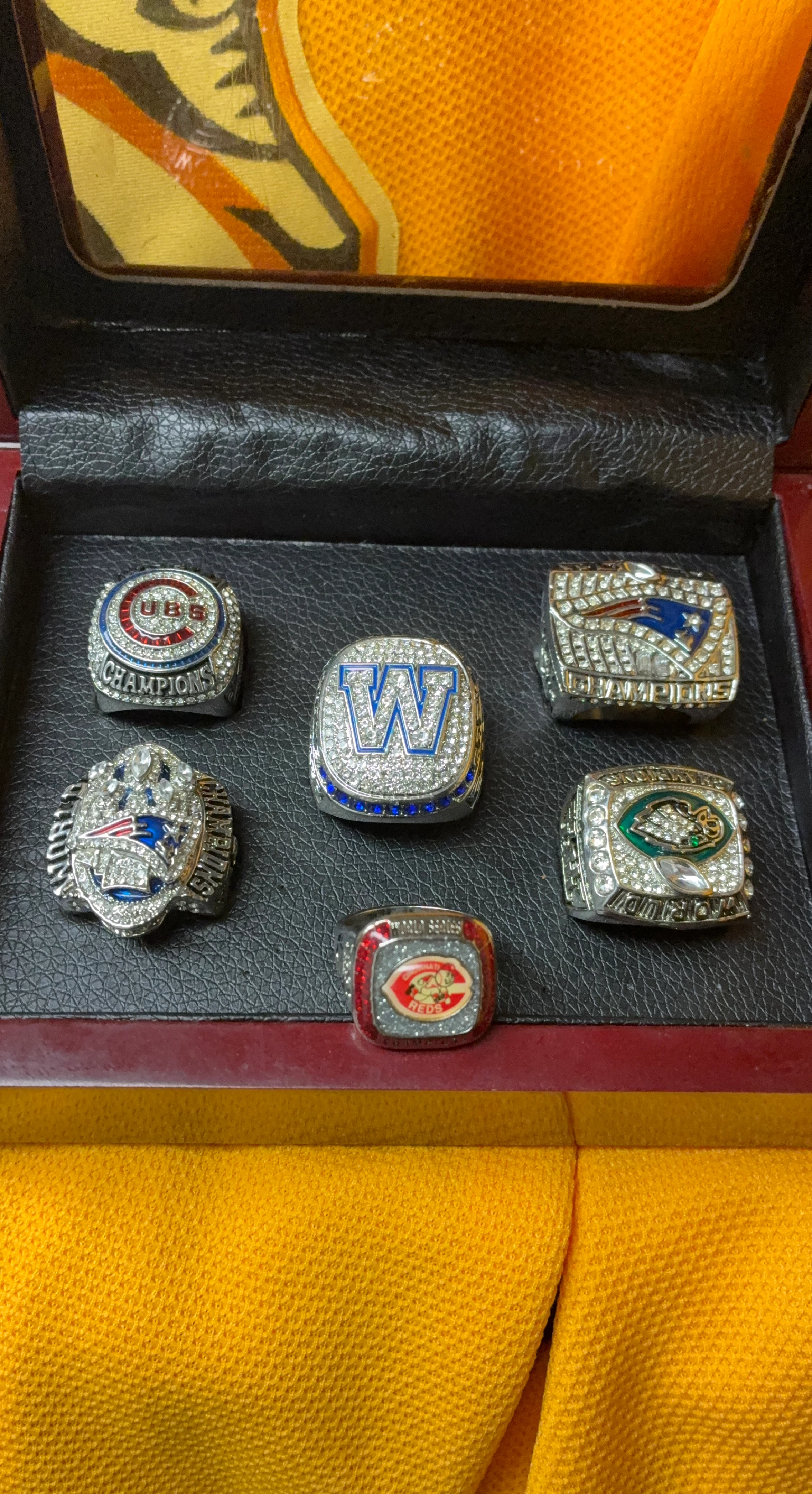 Set of 6 Championship Rings