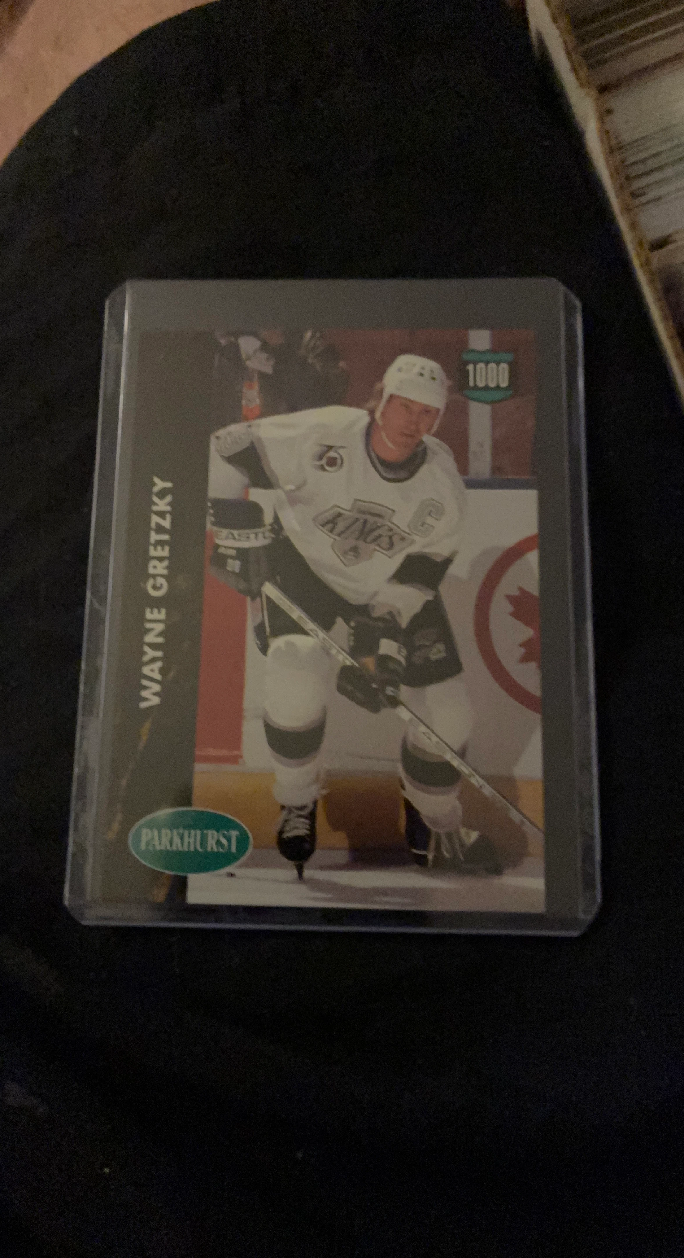 Parkhurst Wayne Gretzky 1000 Hockey Card