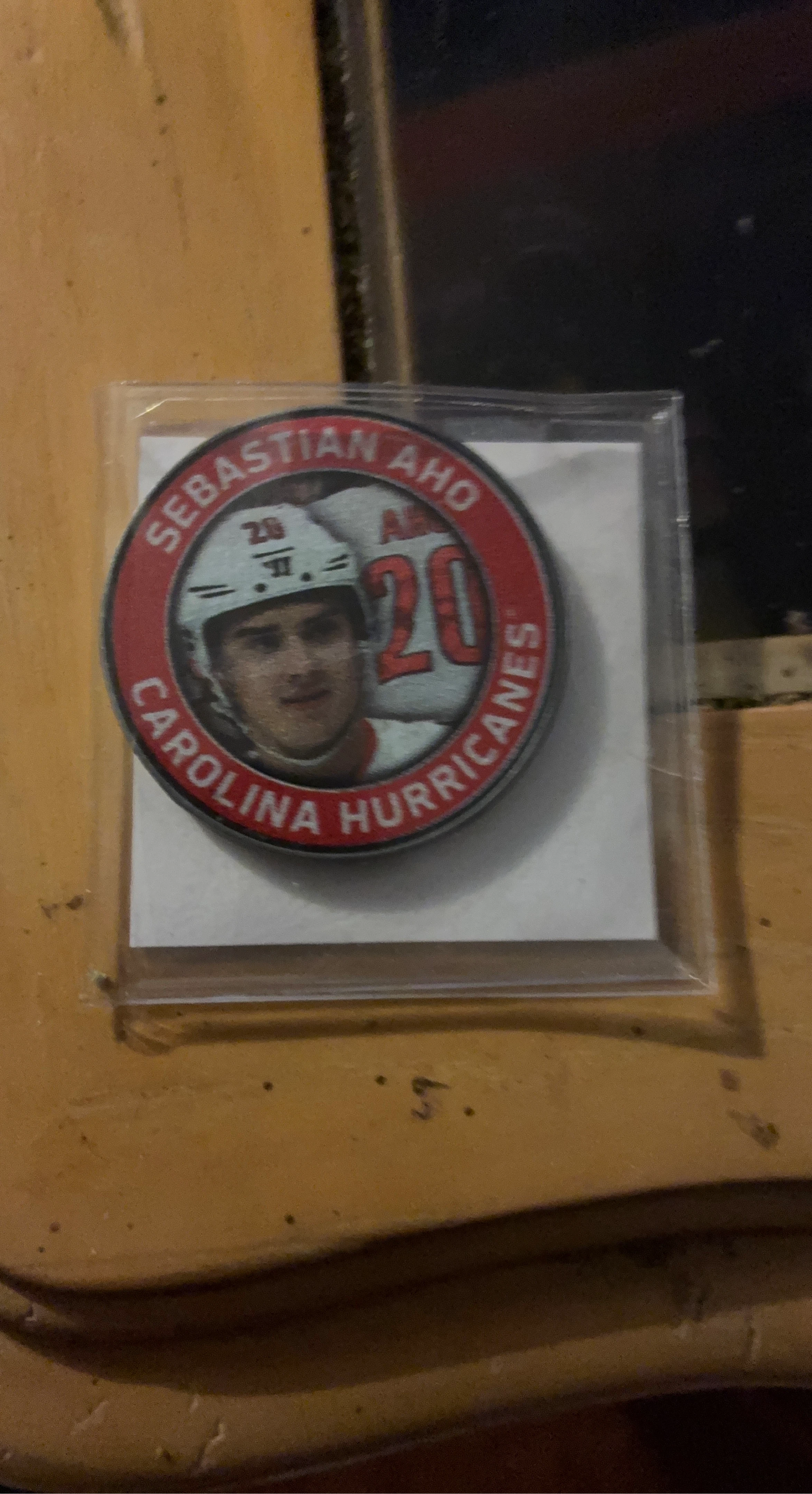Sebastian Aho Carolina Hurricanes Coin