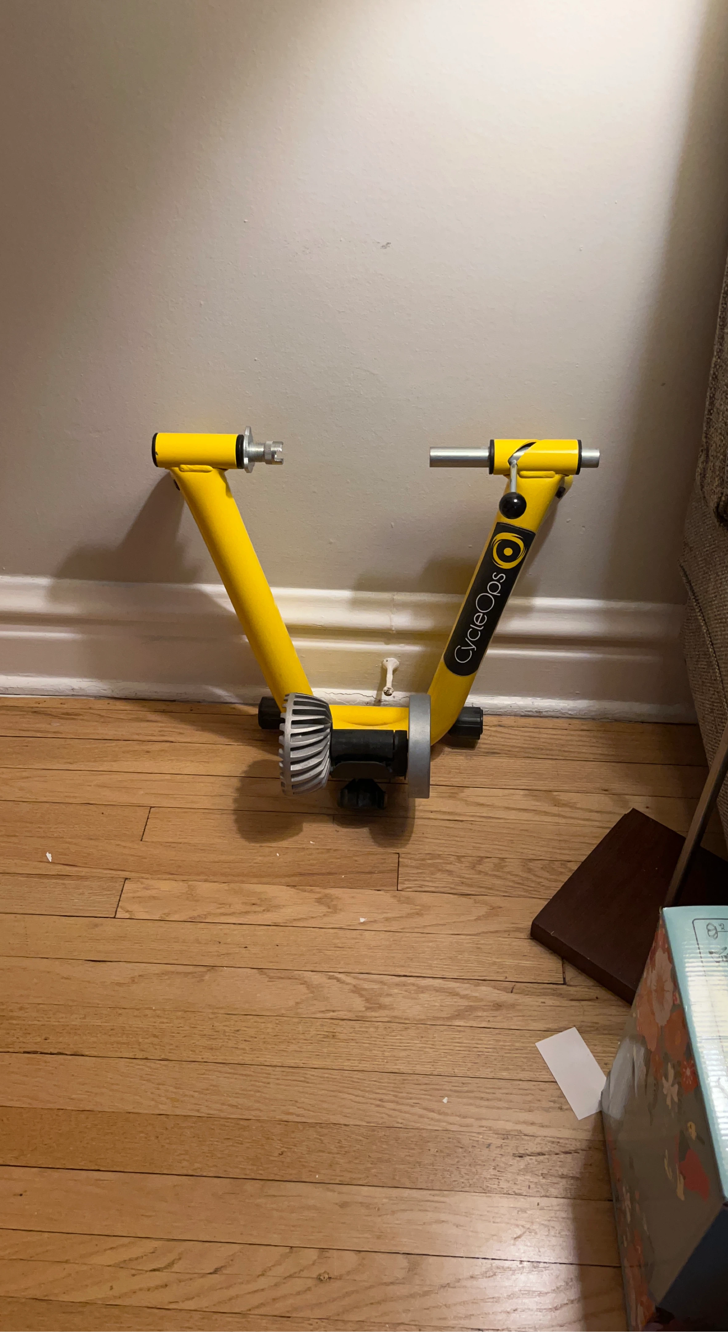 CycleOps Yellow Indoor Bike Trainer