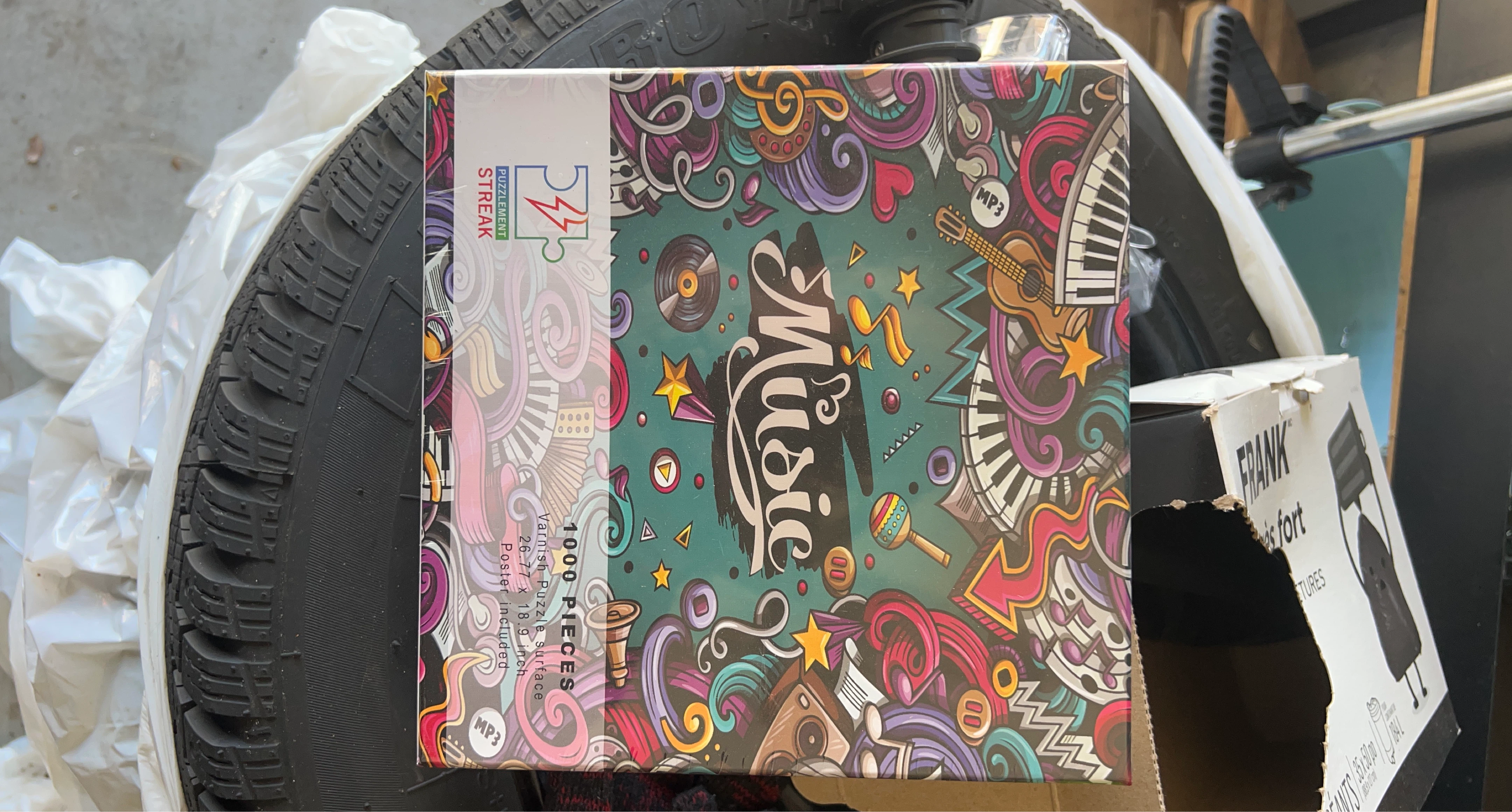 Puzzlement Streak Music 1000 Piece Jigsaw Puzzle