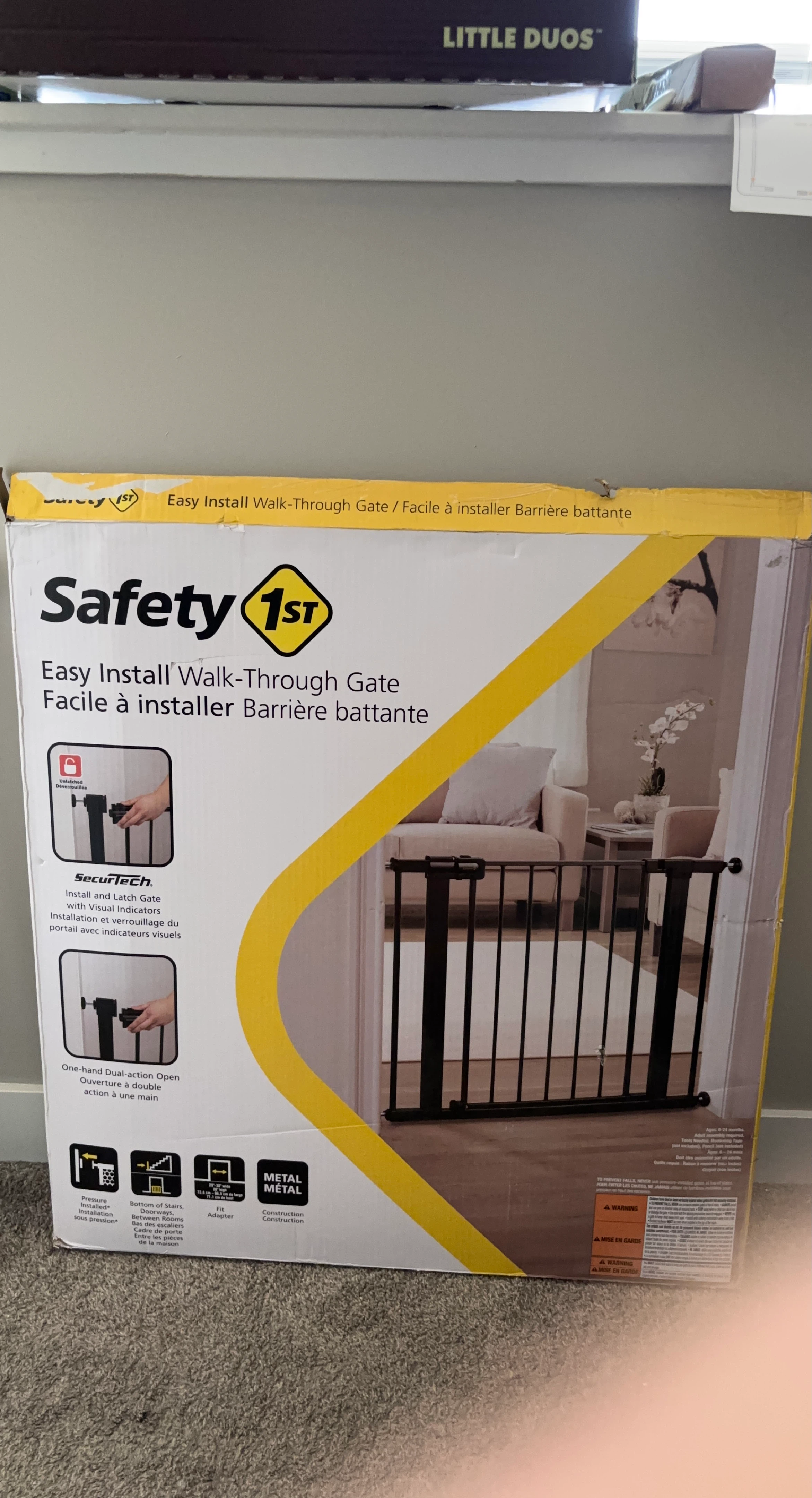 Safety 1st Easy Install Walk-Through Baby Gate