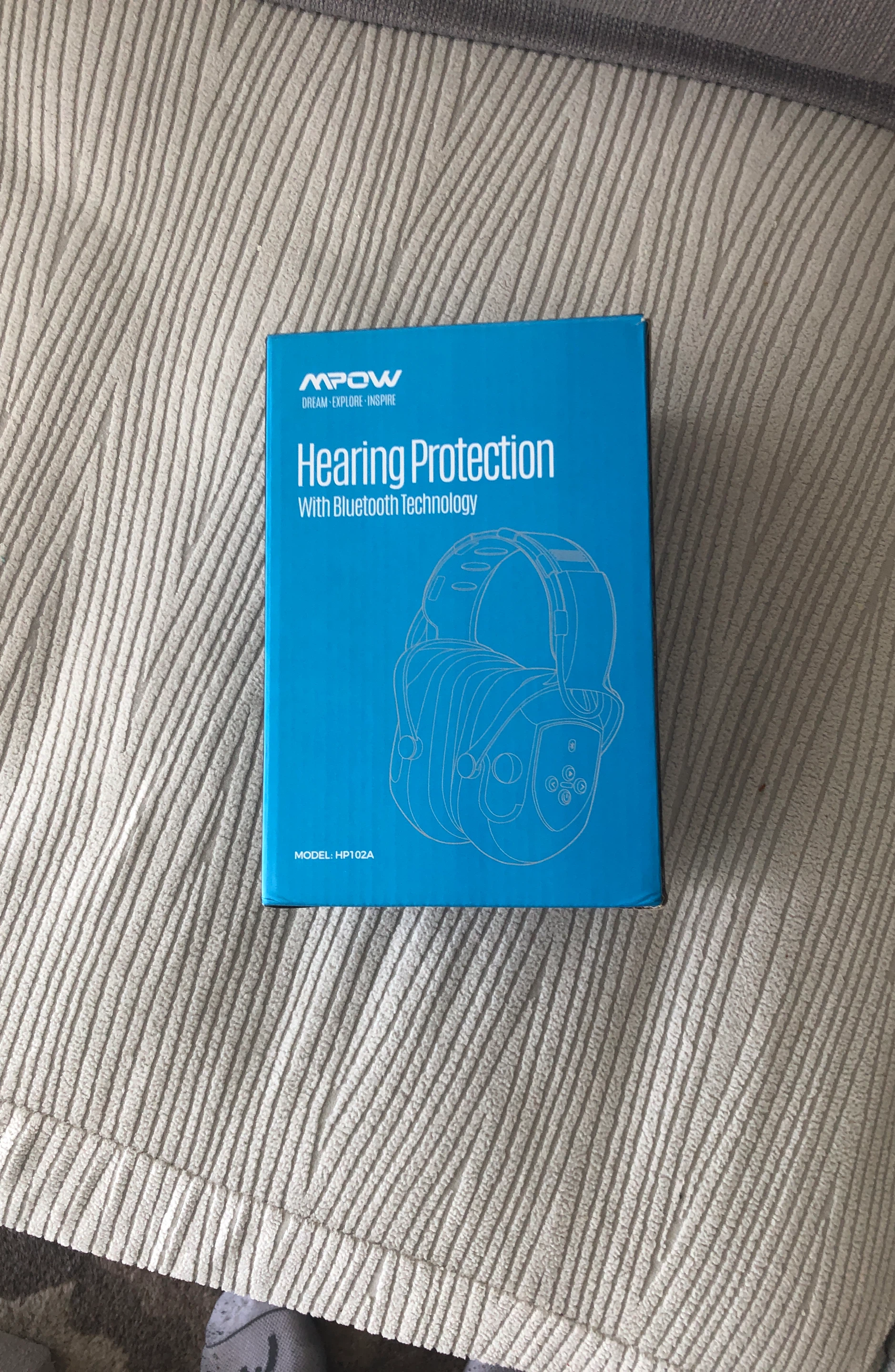 Mpow Hearing Protection with Bluetooth Technology Headphones