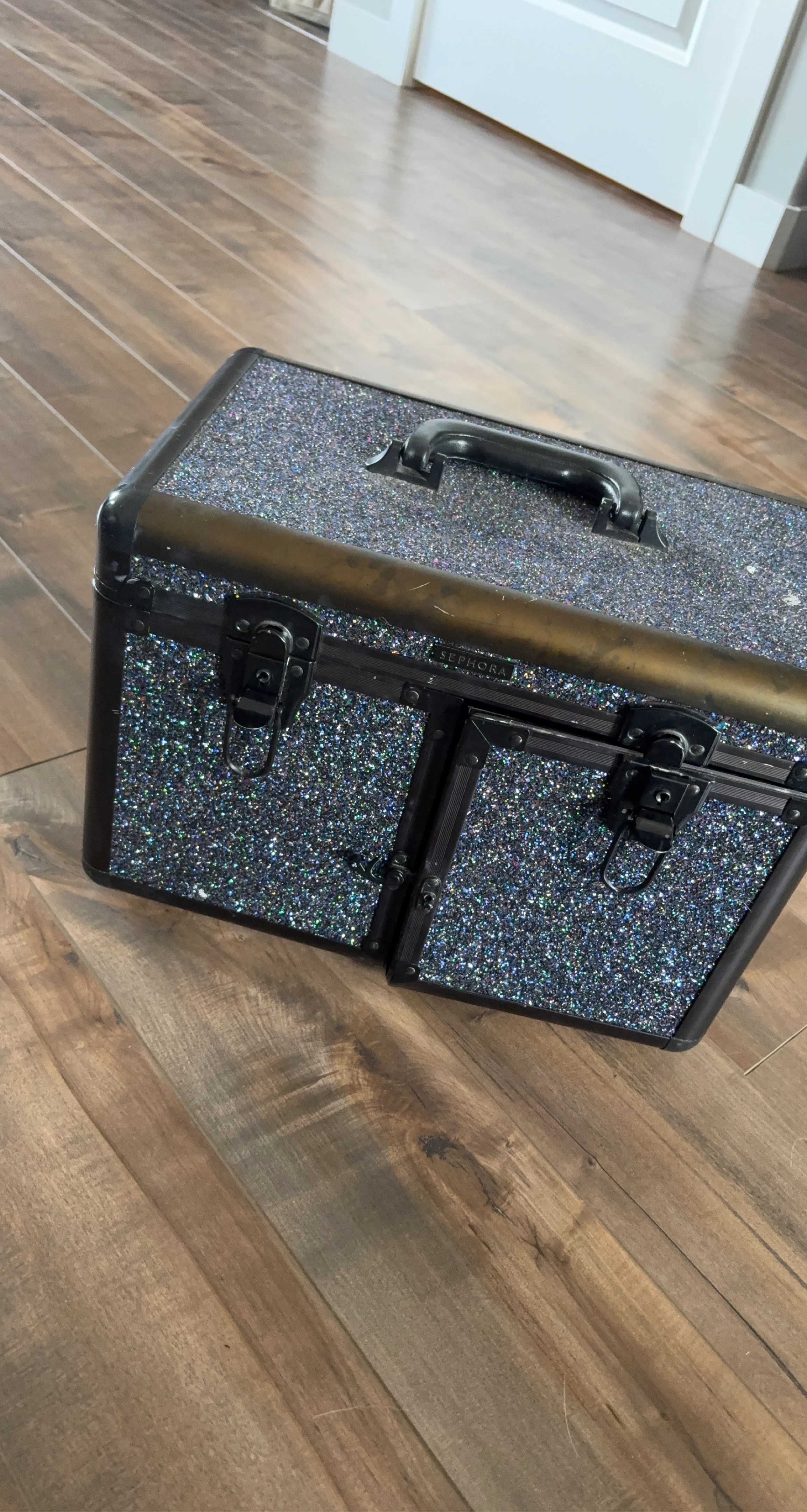 Sephora Glitter Train Case/Train Case