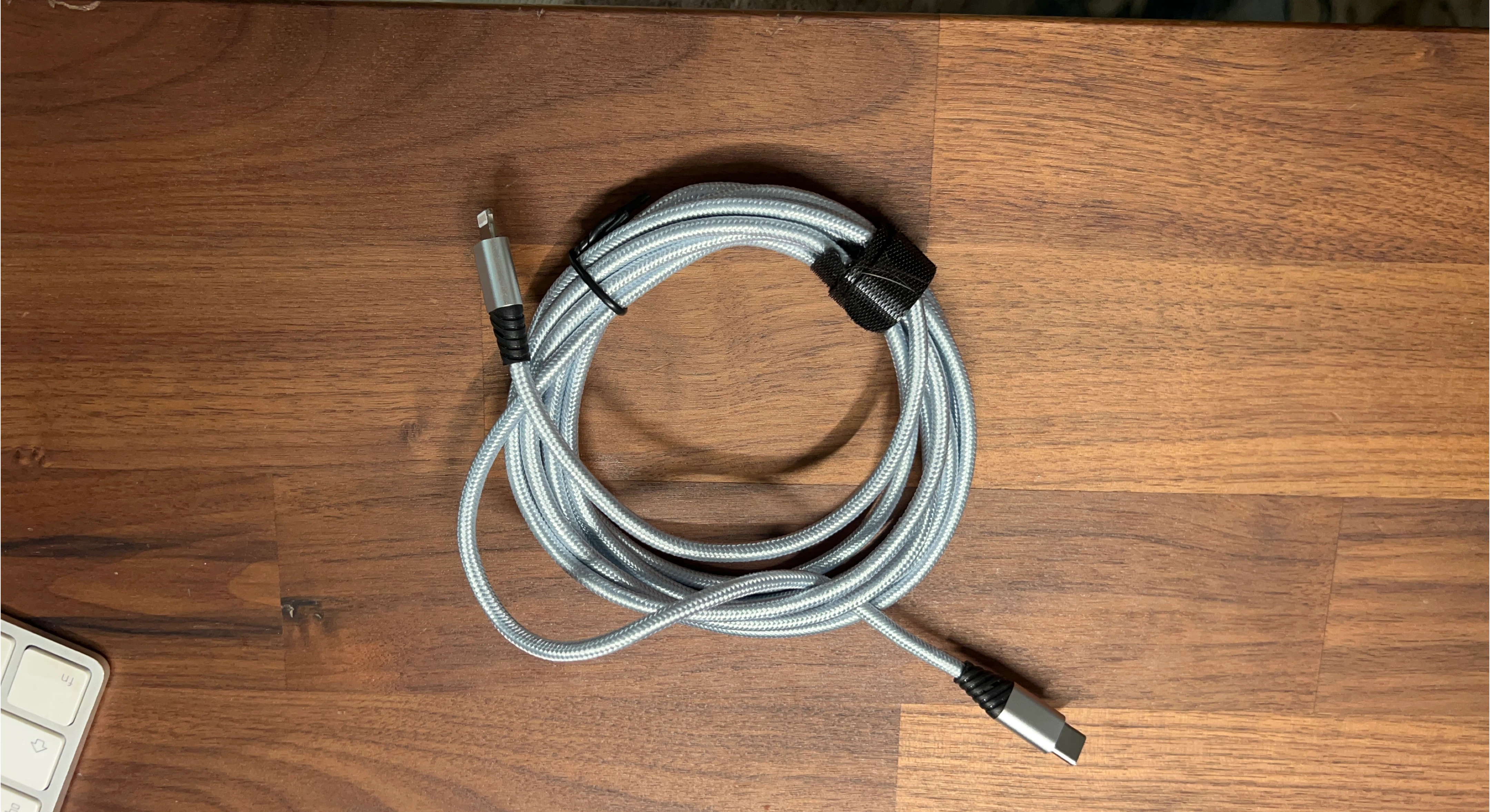 Braided USB-C to Lightning Cable