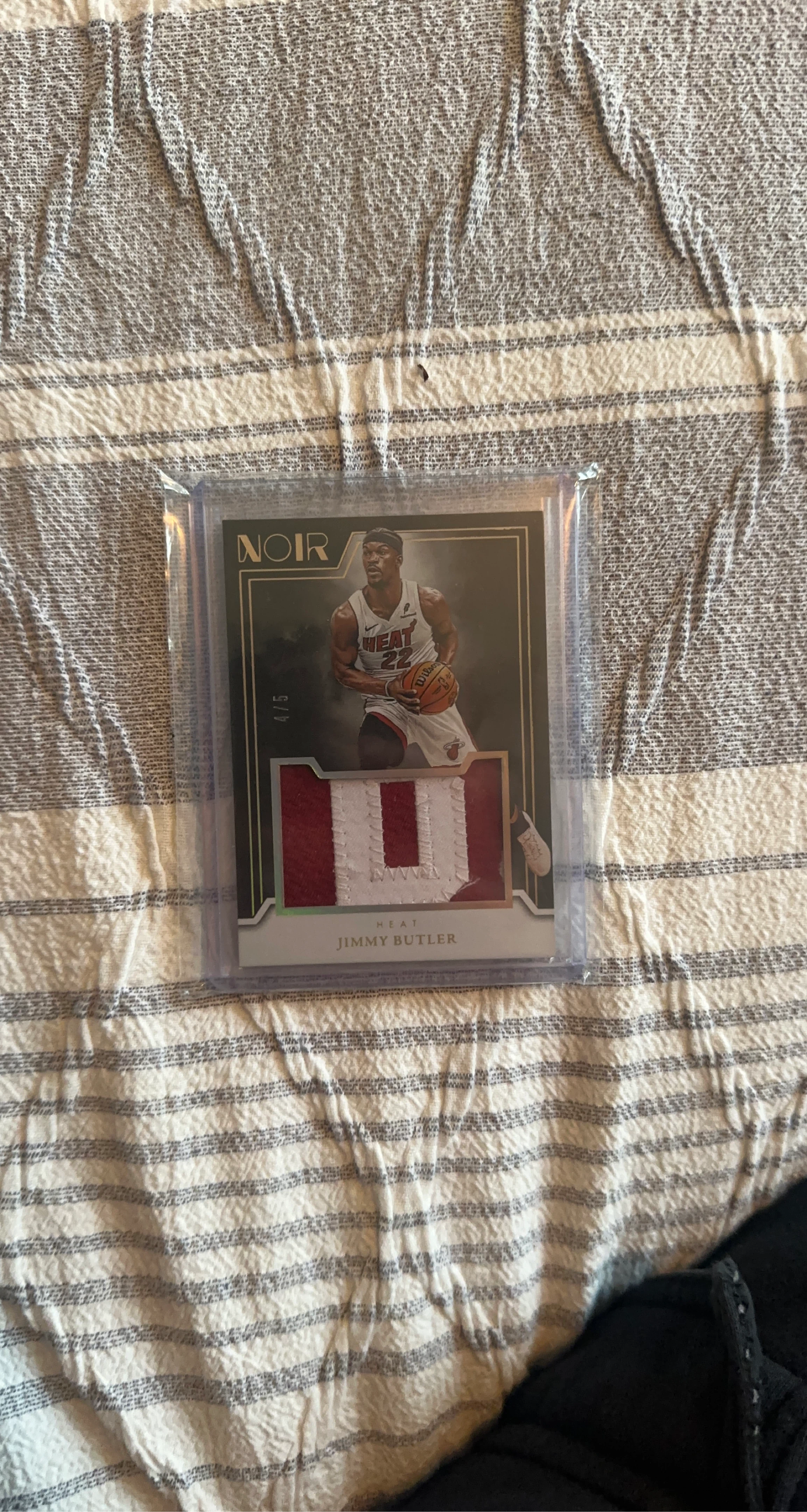 Jimmy Butler Miami Heat jersey patched numbered 4/5