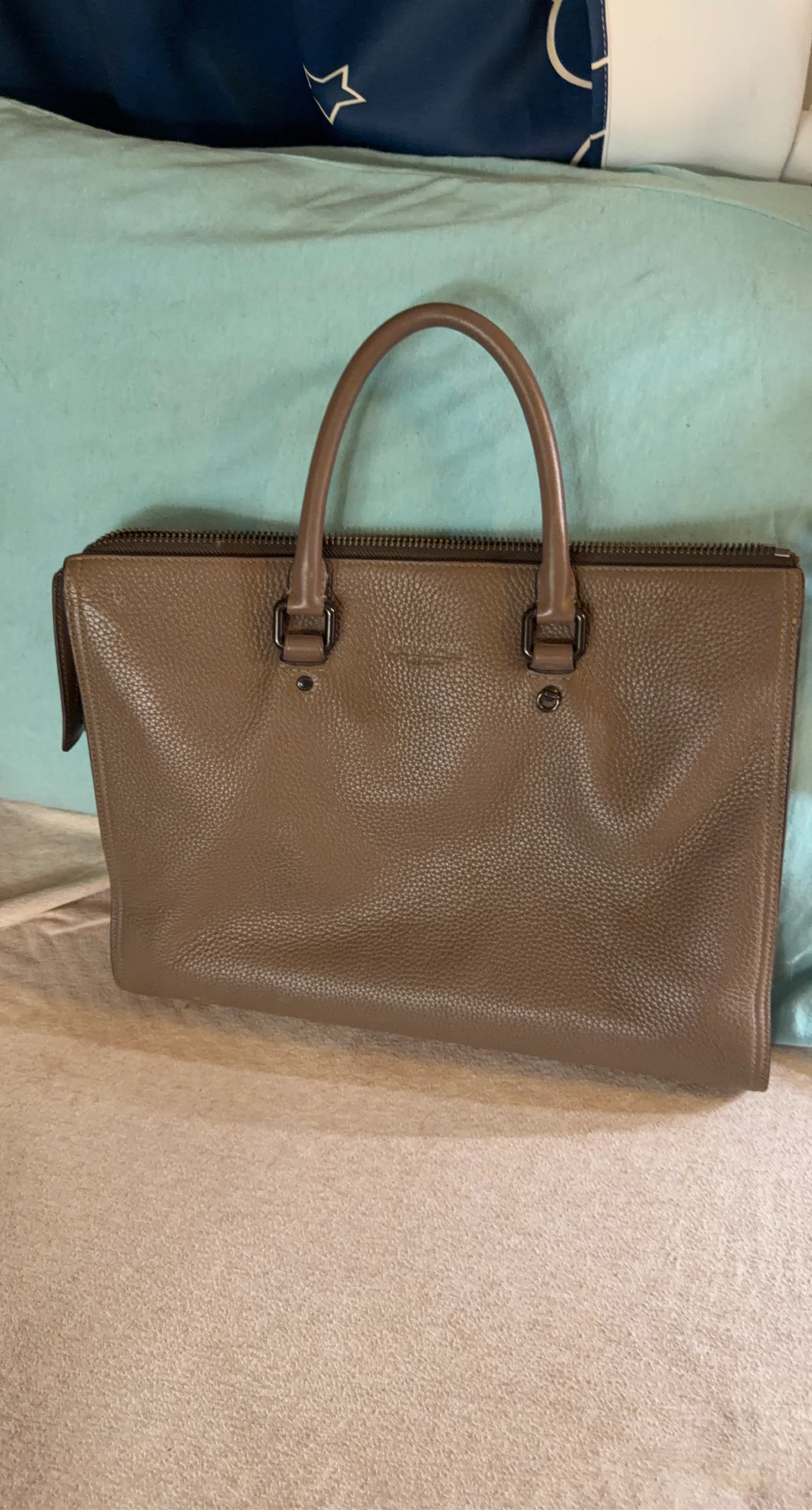 Coach Leather Tote Bag