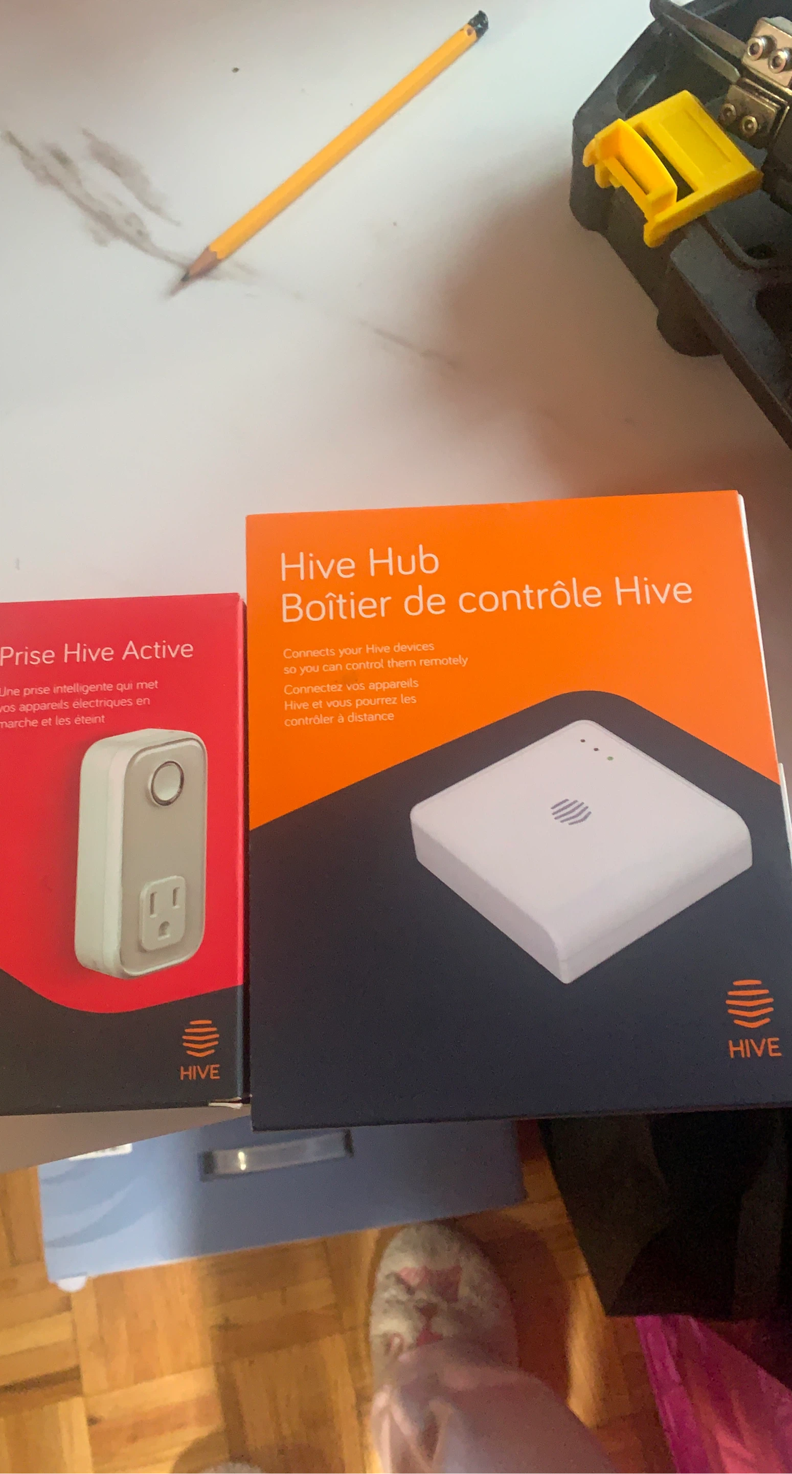 Hive Hub and Active Plug Smart Home System