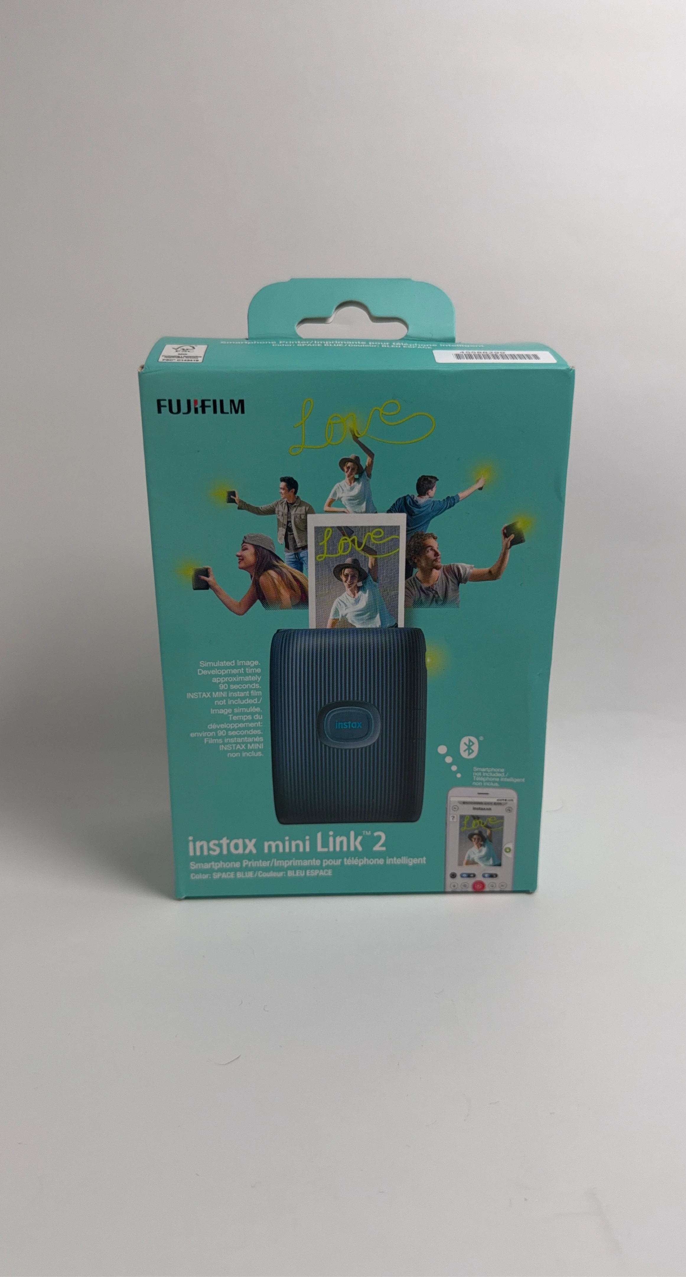 Fujifilm Instax Mini Link 2 Smartphone Printer - Space Blue