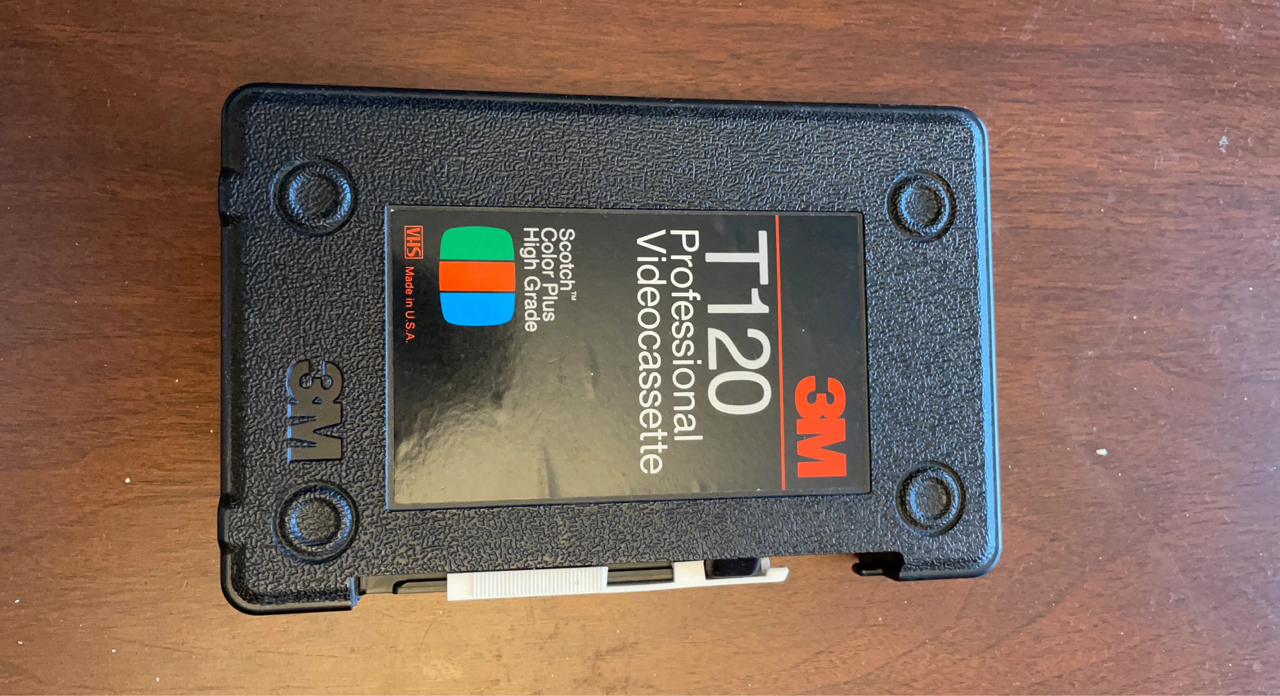 3M Scotch T120 Professional Videocassette