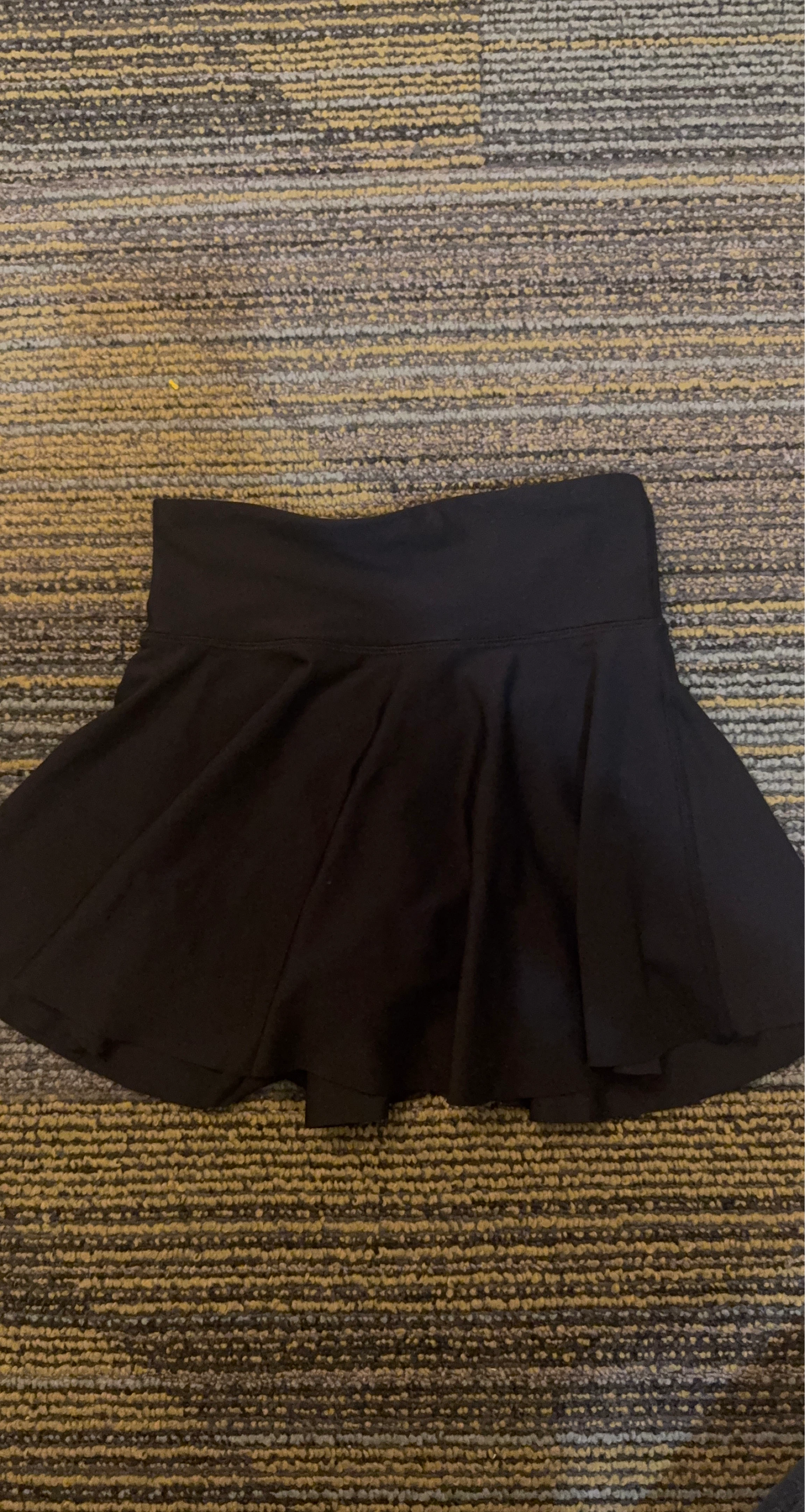 Black Athletic Skirt