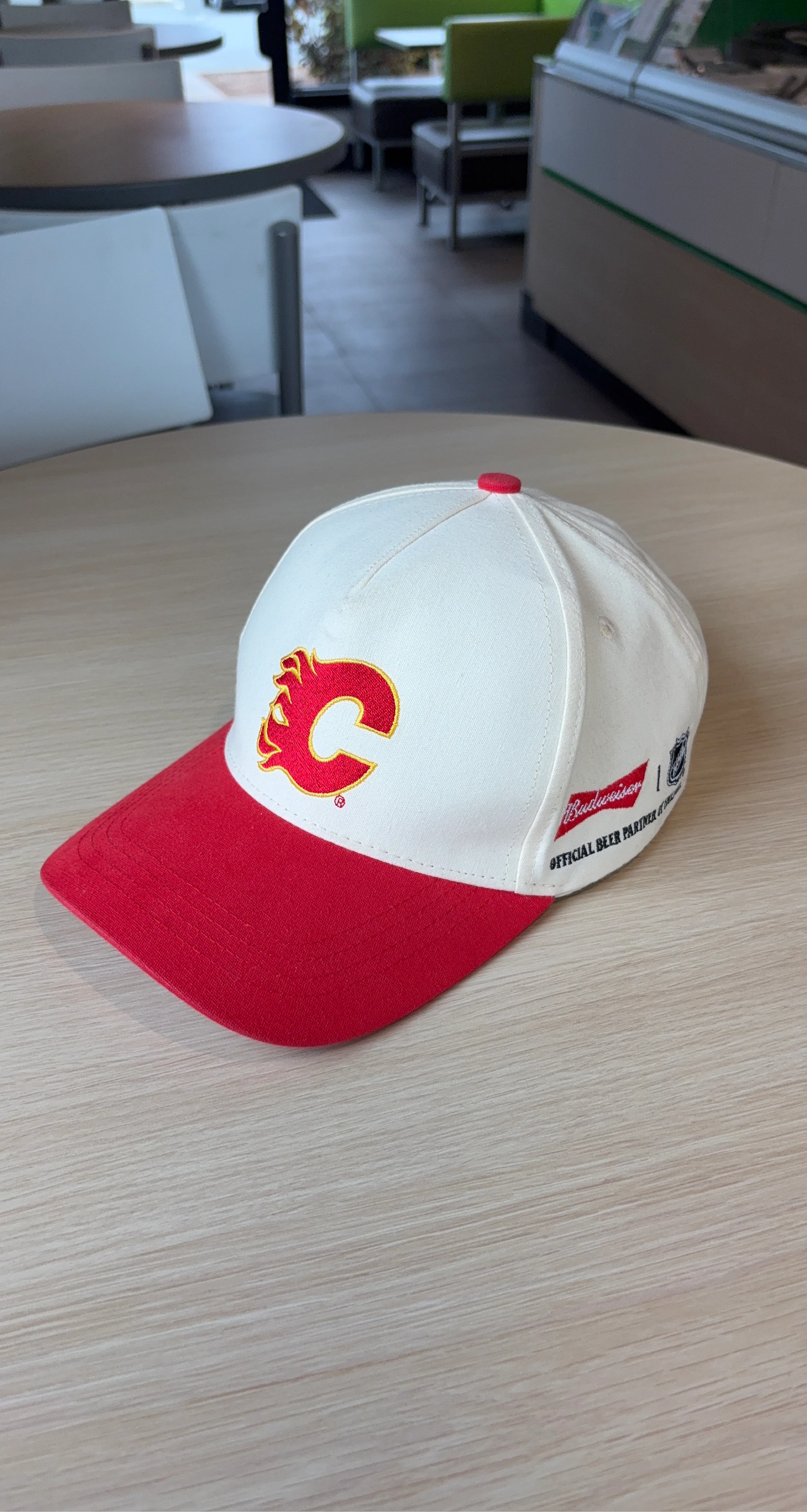 Calgary Flames & Budweiser Baseball Cap