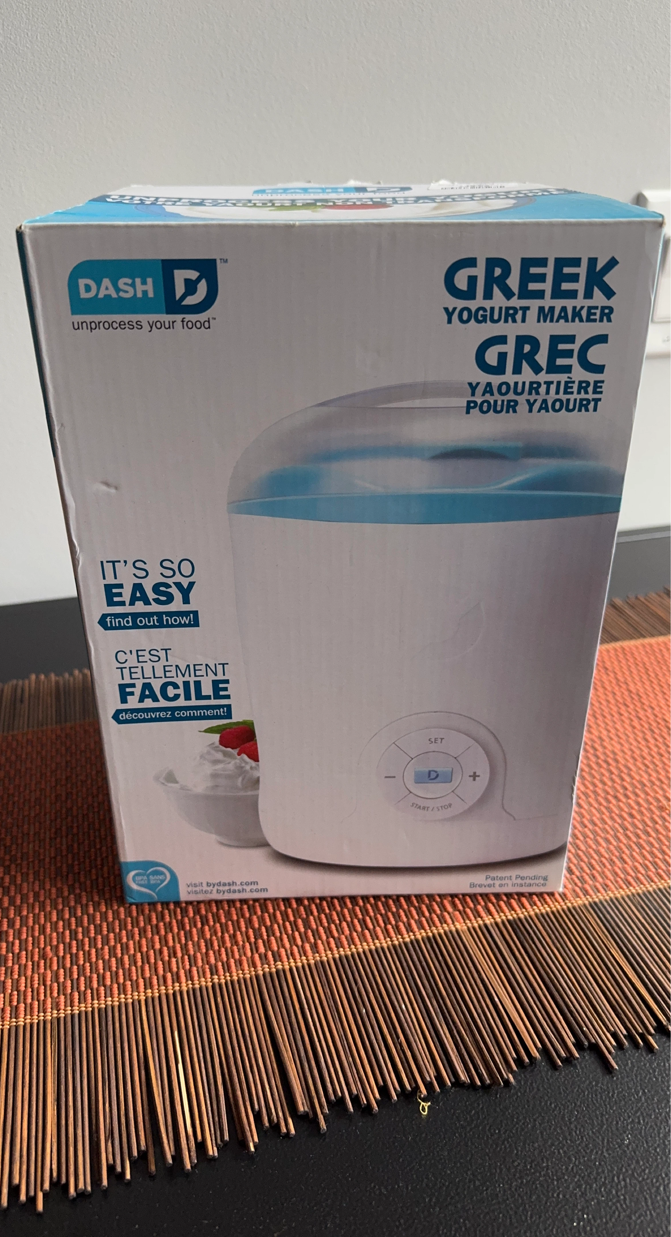 Dash Greek Yogurt Maker