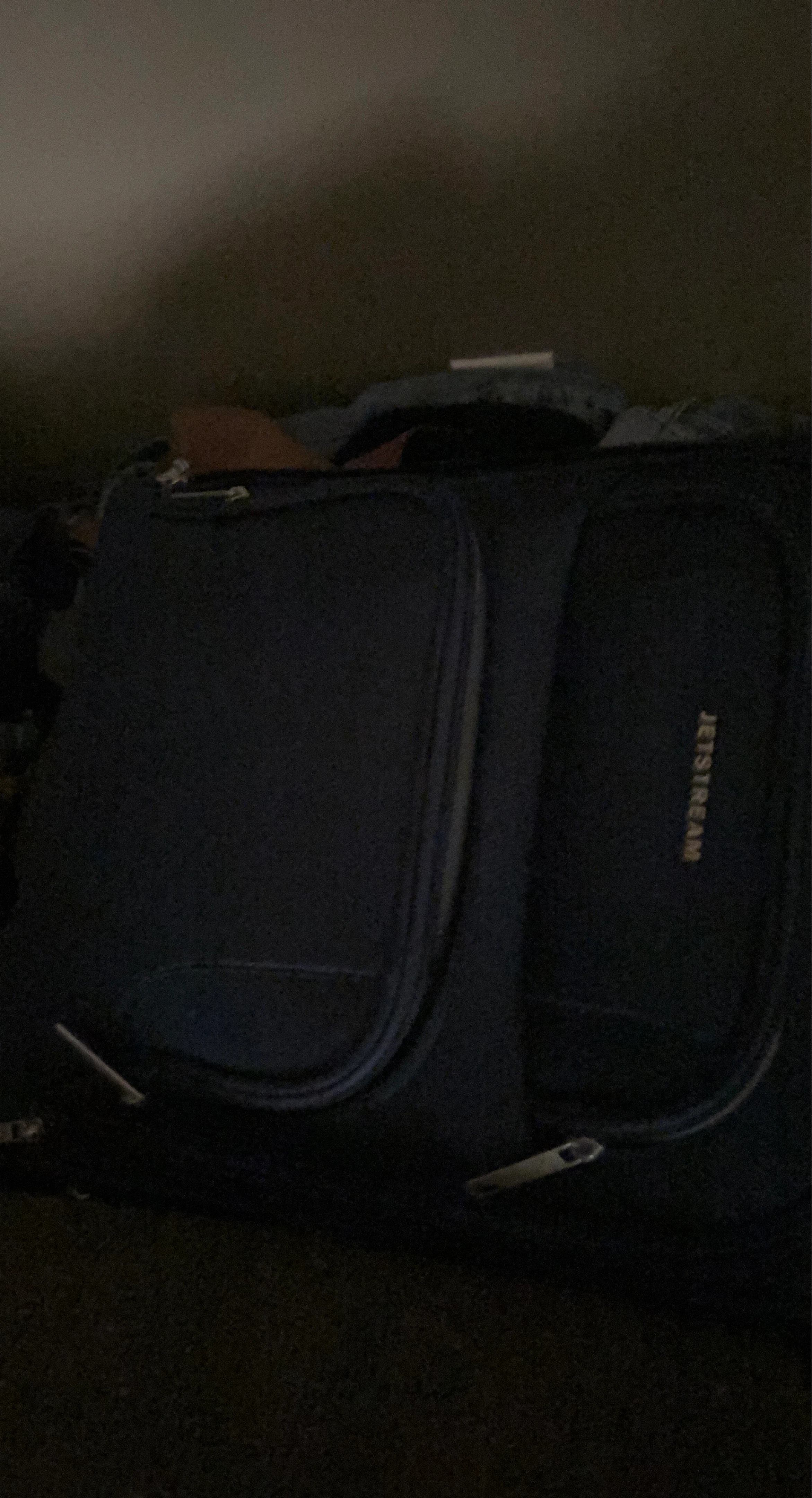 Jetstream navy blue travel bag