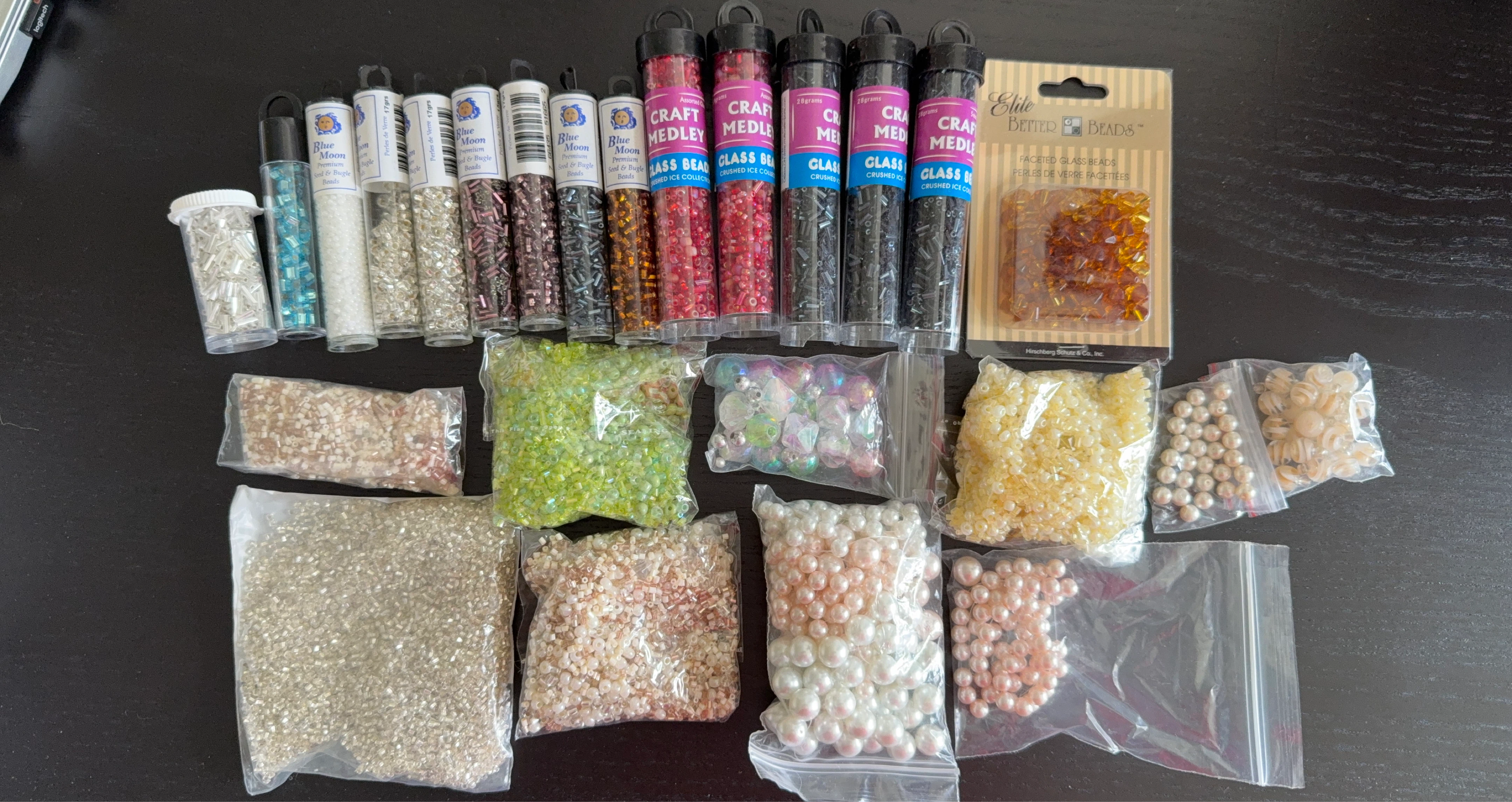 Assorted Craft Beads Collection