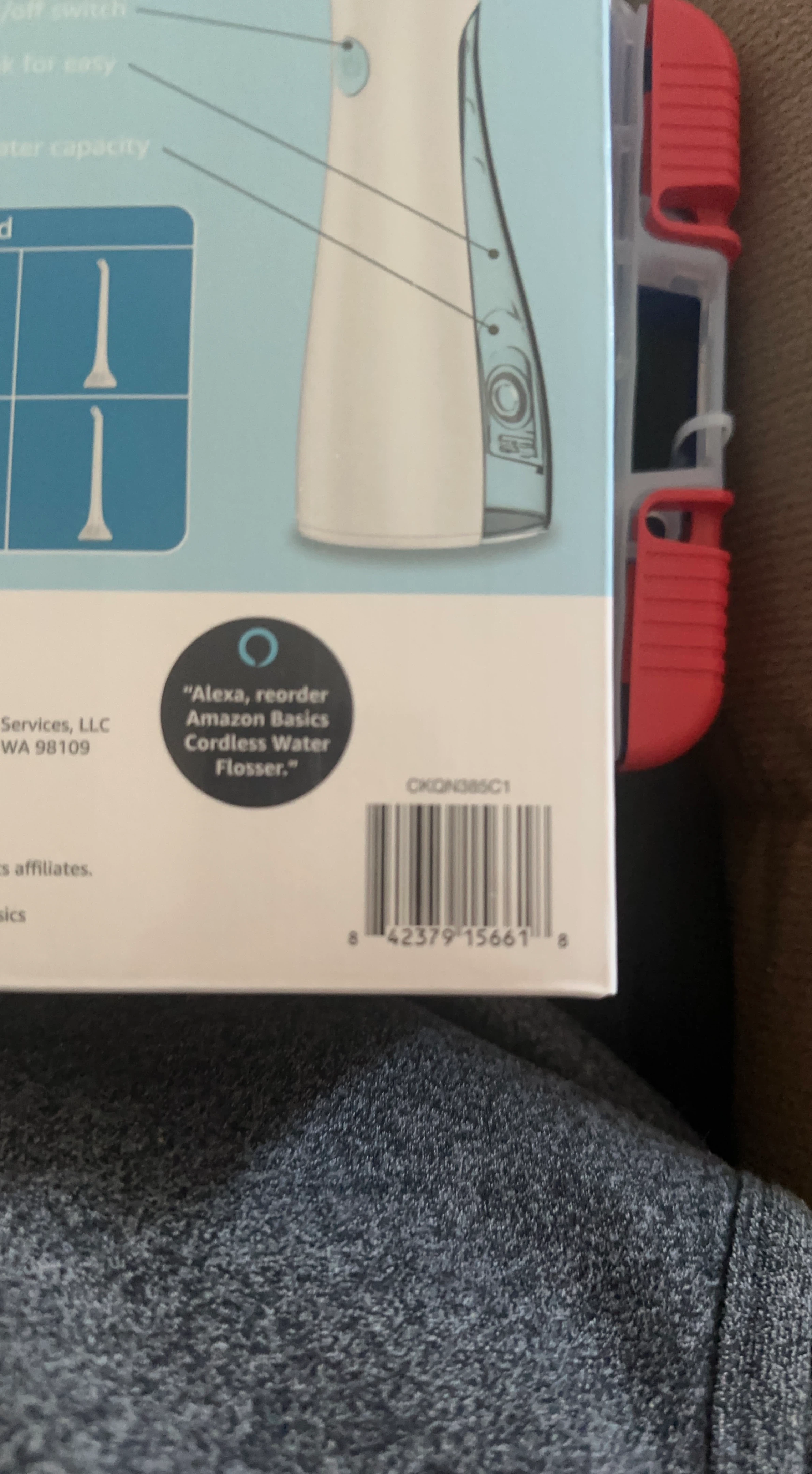 Amazon Basics Cordless Water Flosser