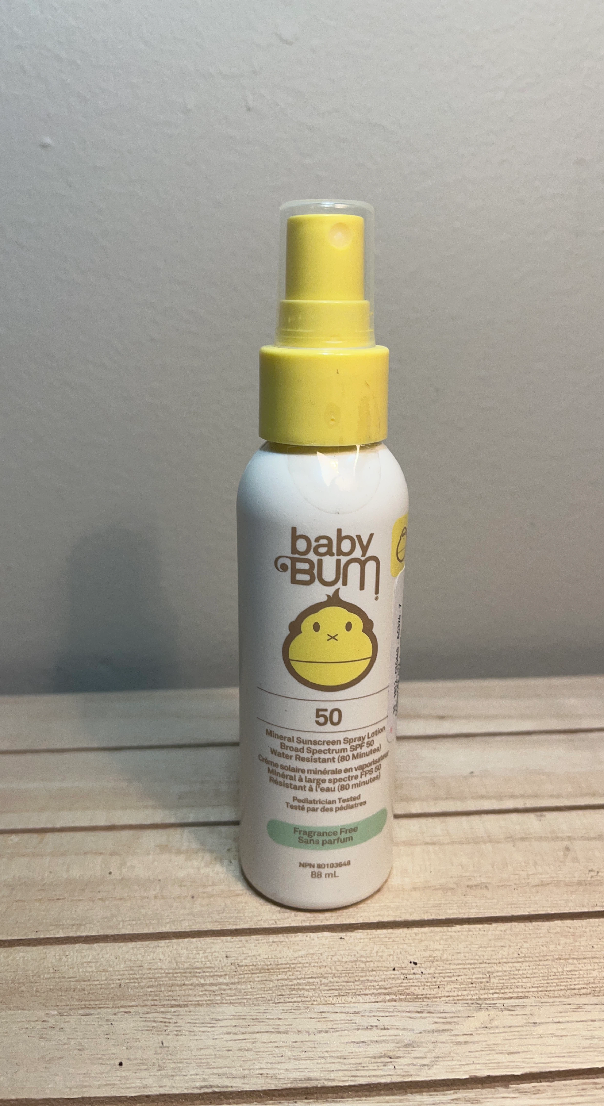 Baby Bum Mineral Sunscreen Spray Lotion SPF 50 - 88 mL