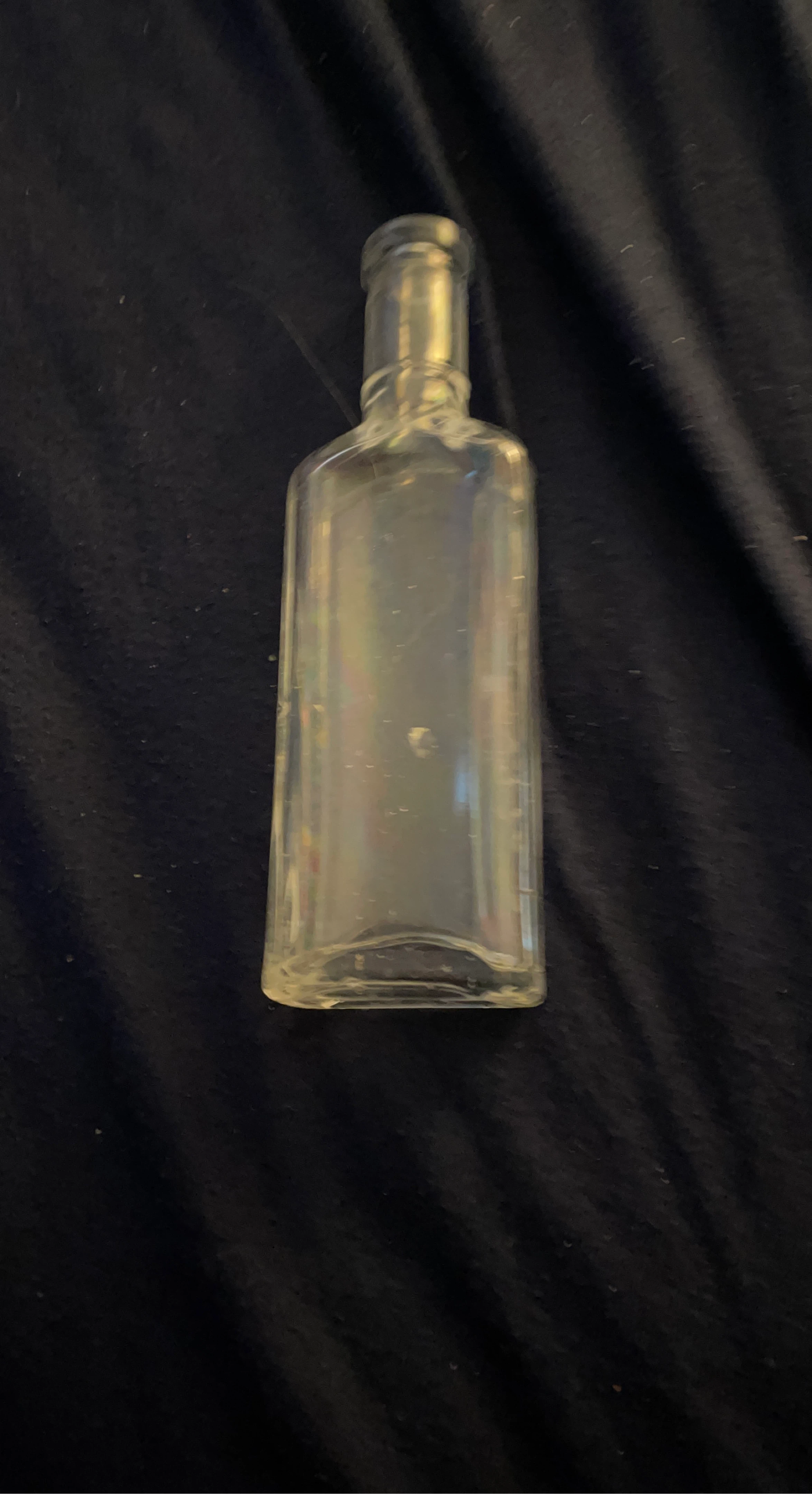 Clear Glass Apothecary Bottle