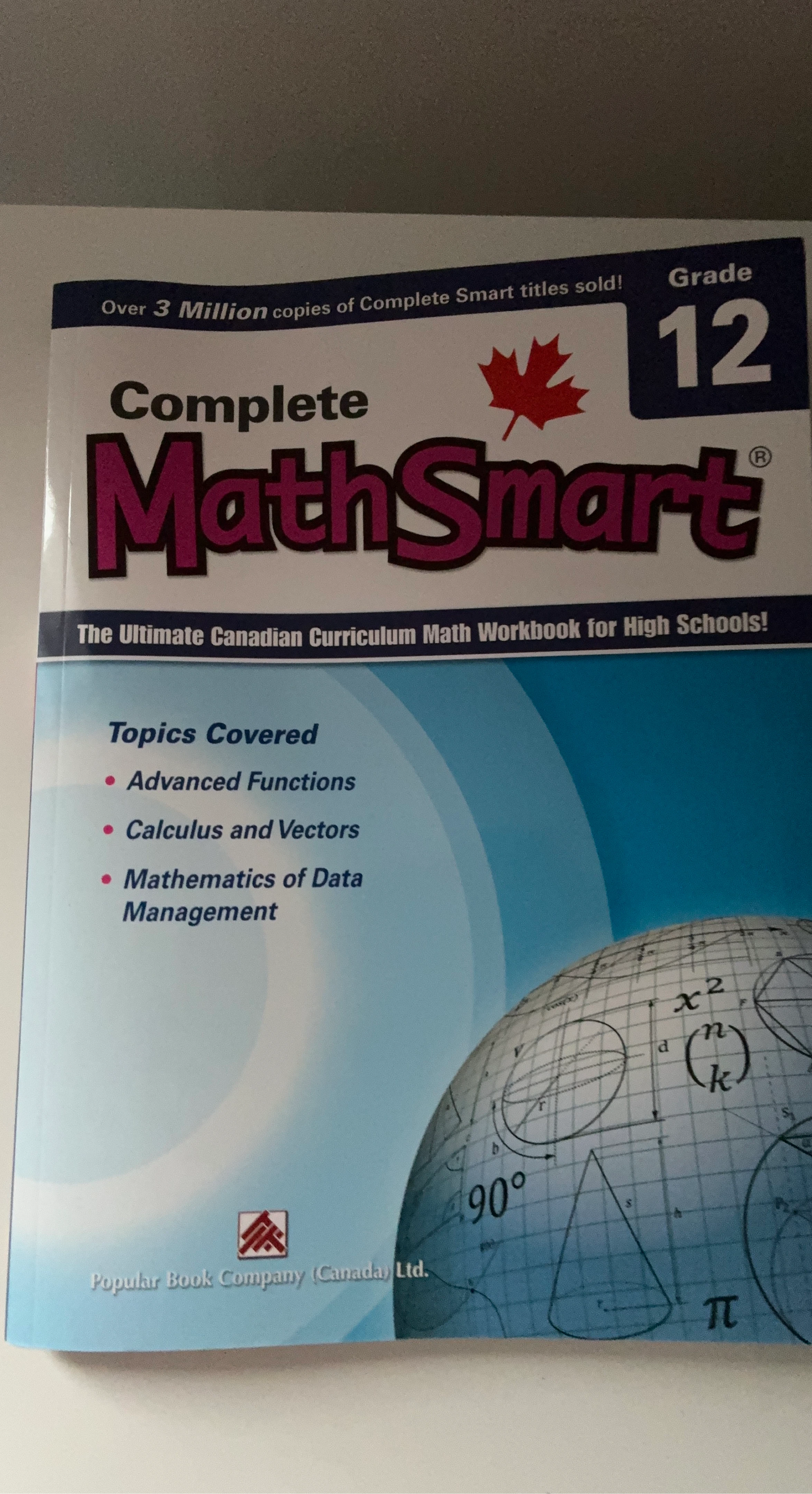 Complete MathSmart Grade 12 Workbook