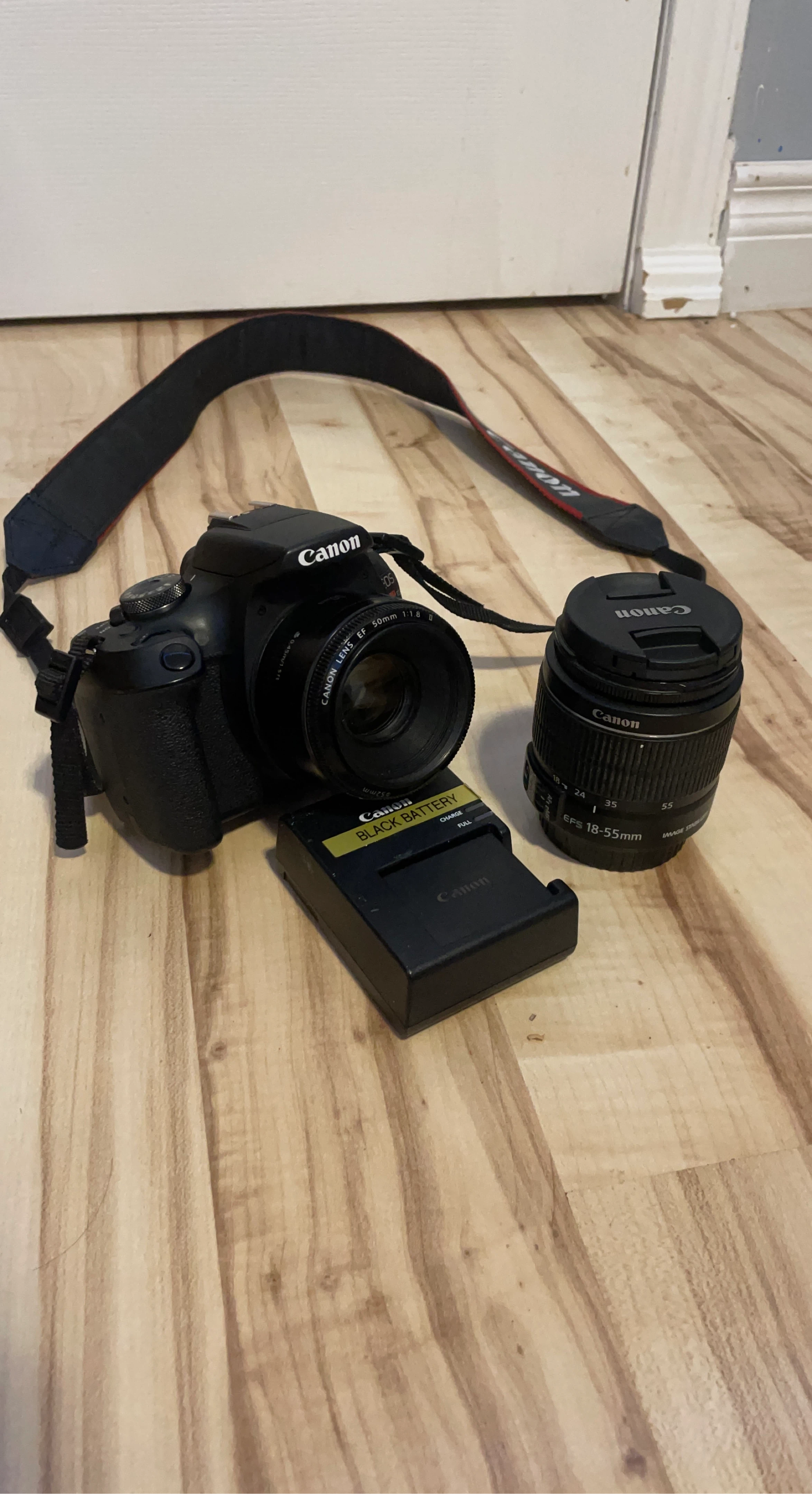 Canon EOS Rebel T7 DSLR Camera with 18-55mm & 50mm lens