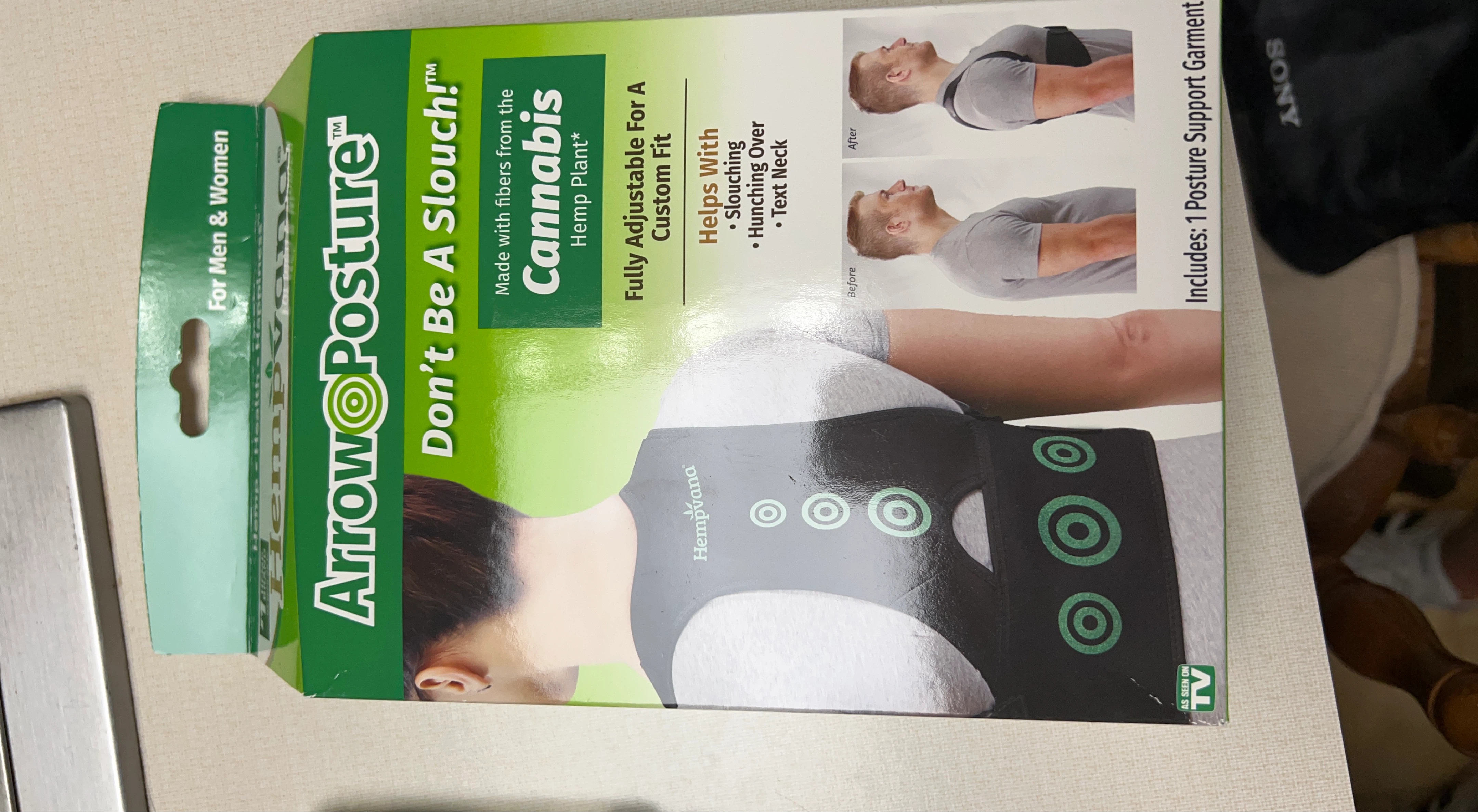 Arrow Posture Don't Be A Slouch Posture Support Garment