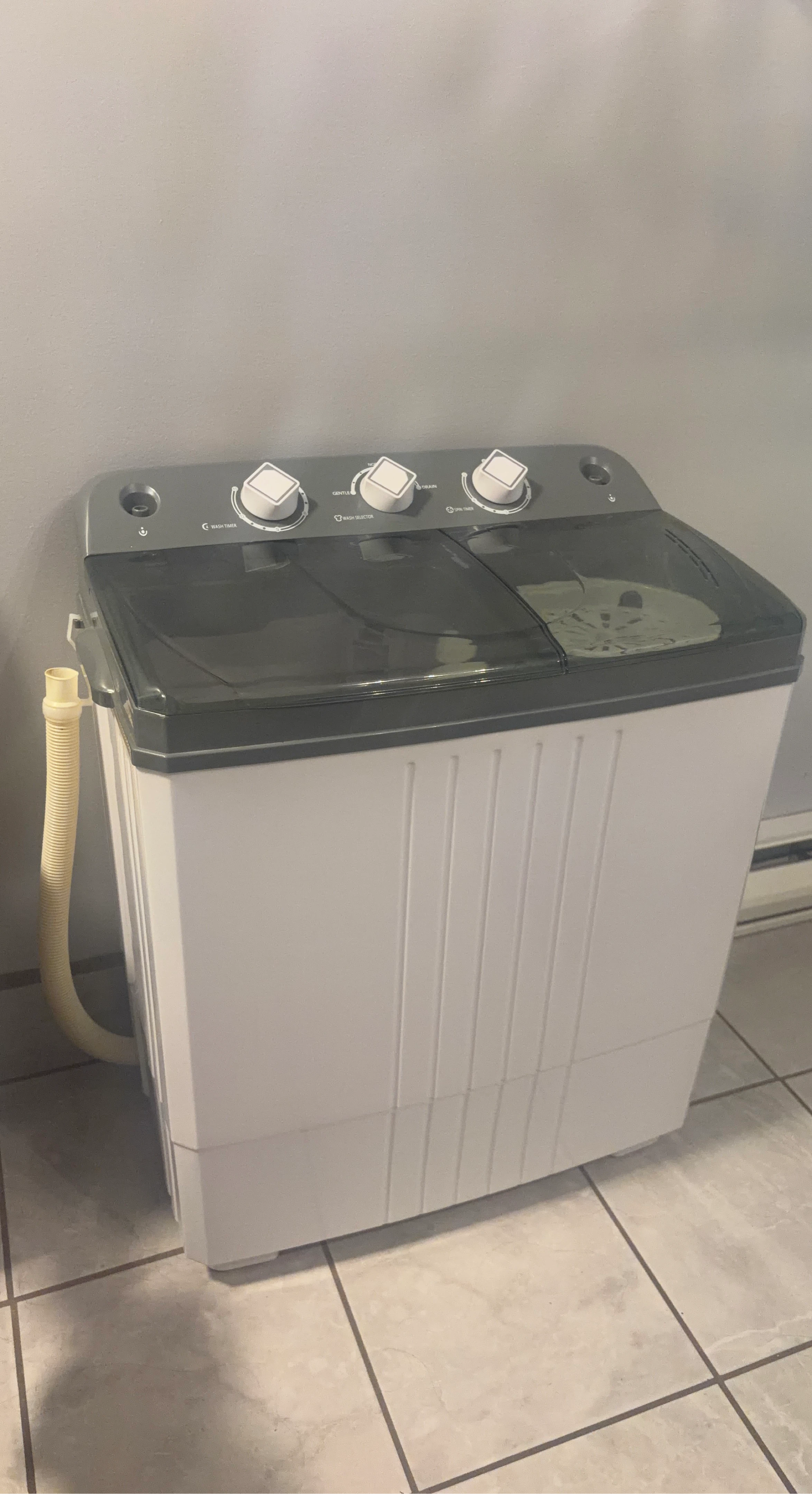 Portable Twin Tub Washing Machine