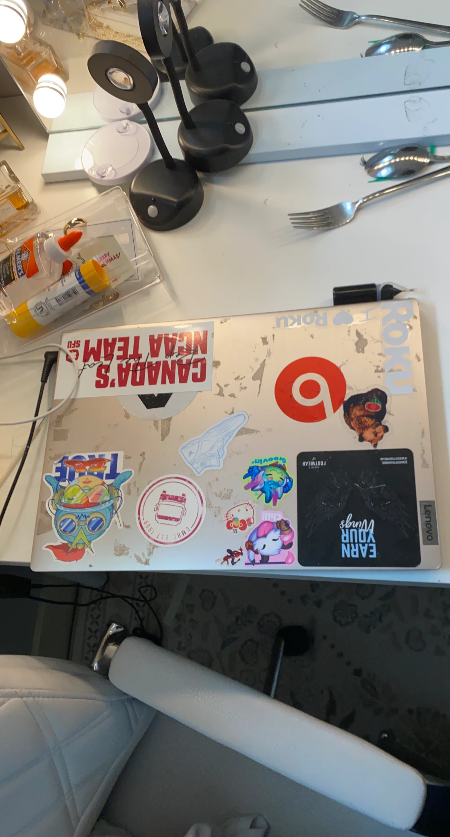 Lenovo Laptop - Gold