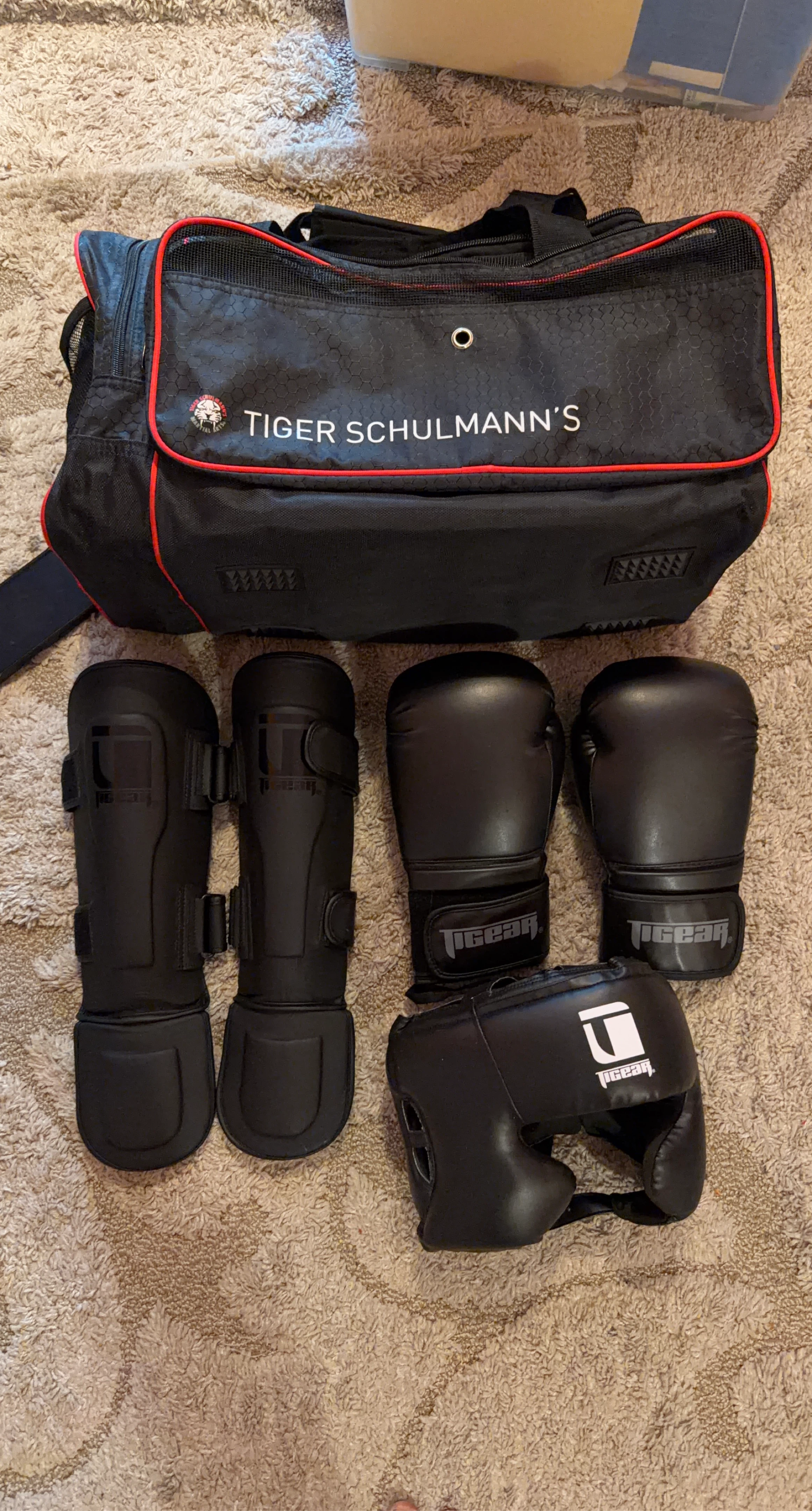Tiger Schulmann's Martial Arts Gear Set with Bag
