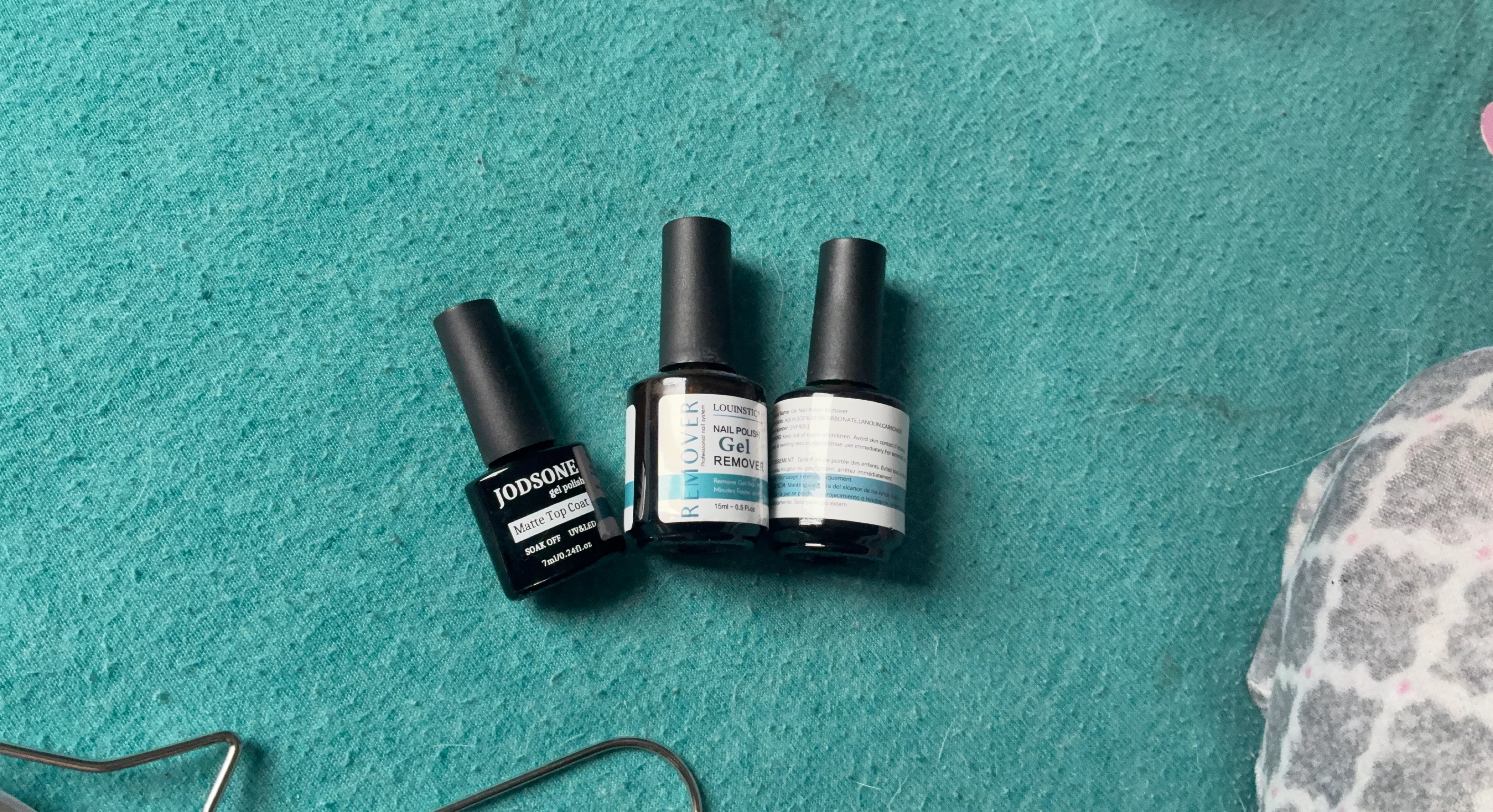 JODSONE Matte Top Coat & Louinstic Gel Remover