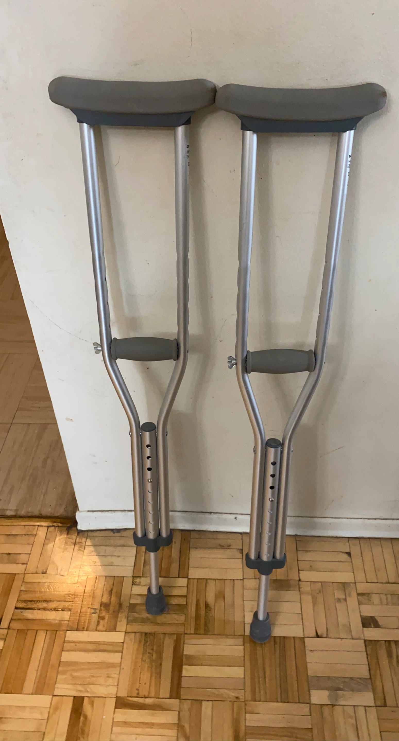 Adjustable Crutches - Pair