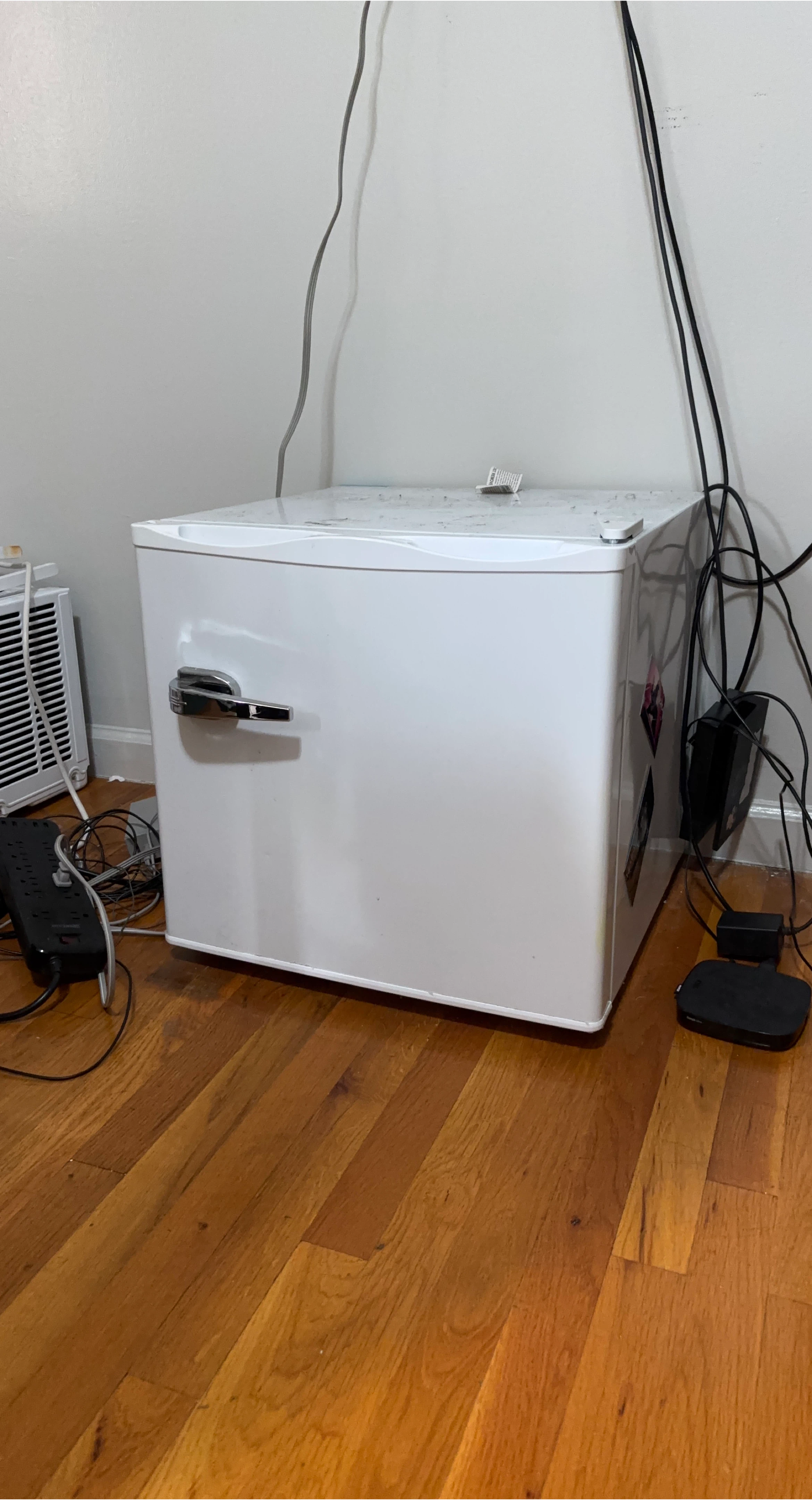 White Mini Freezer