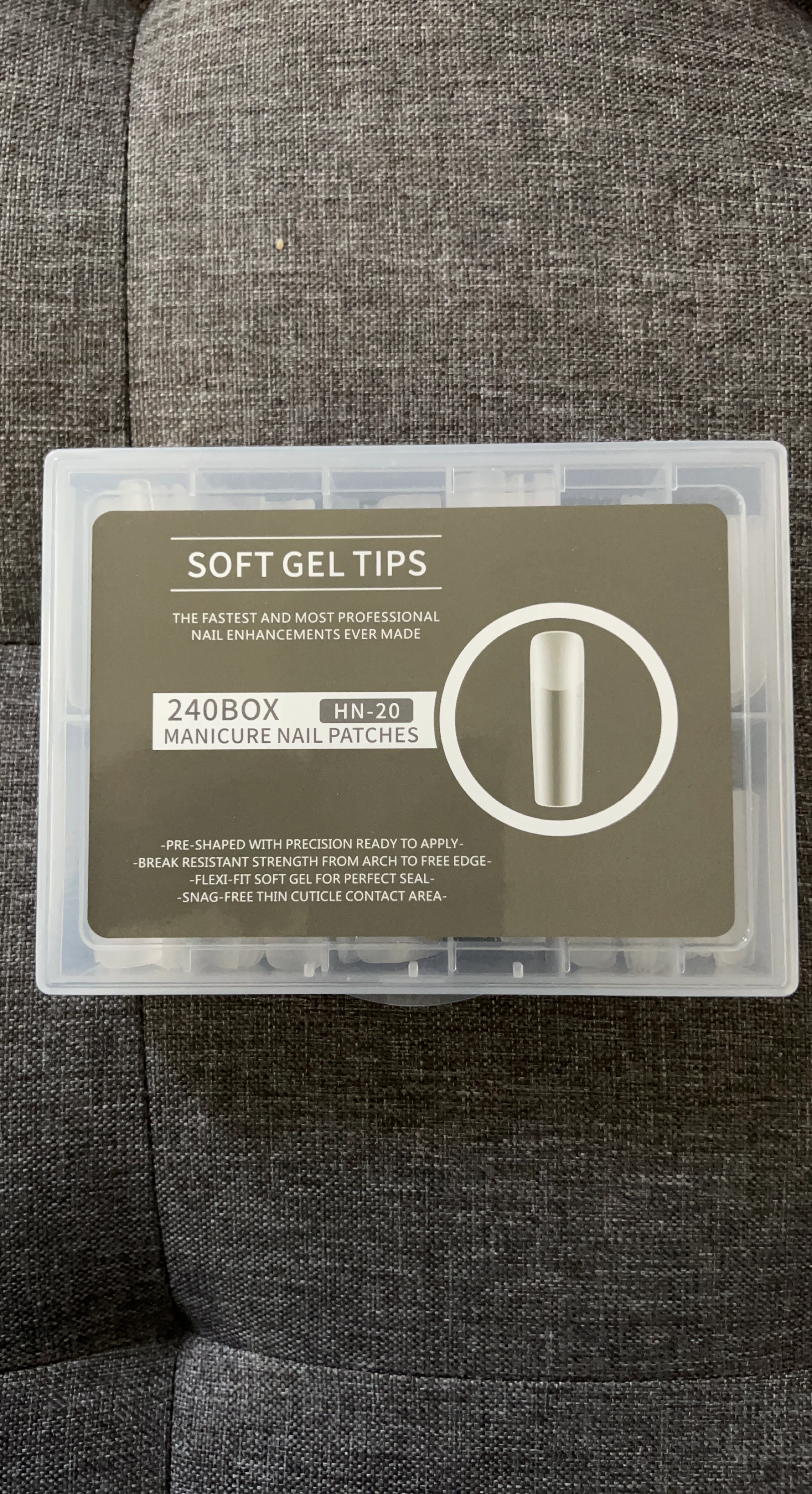 Soft Gel Tips Manicure Nail Patches