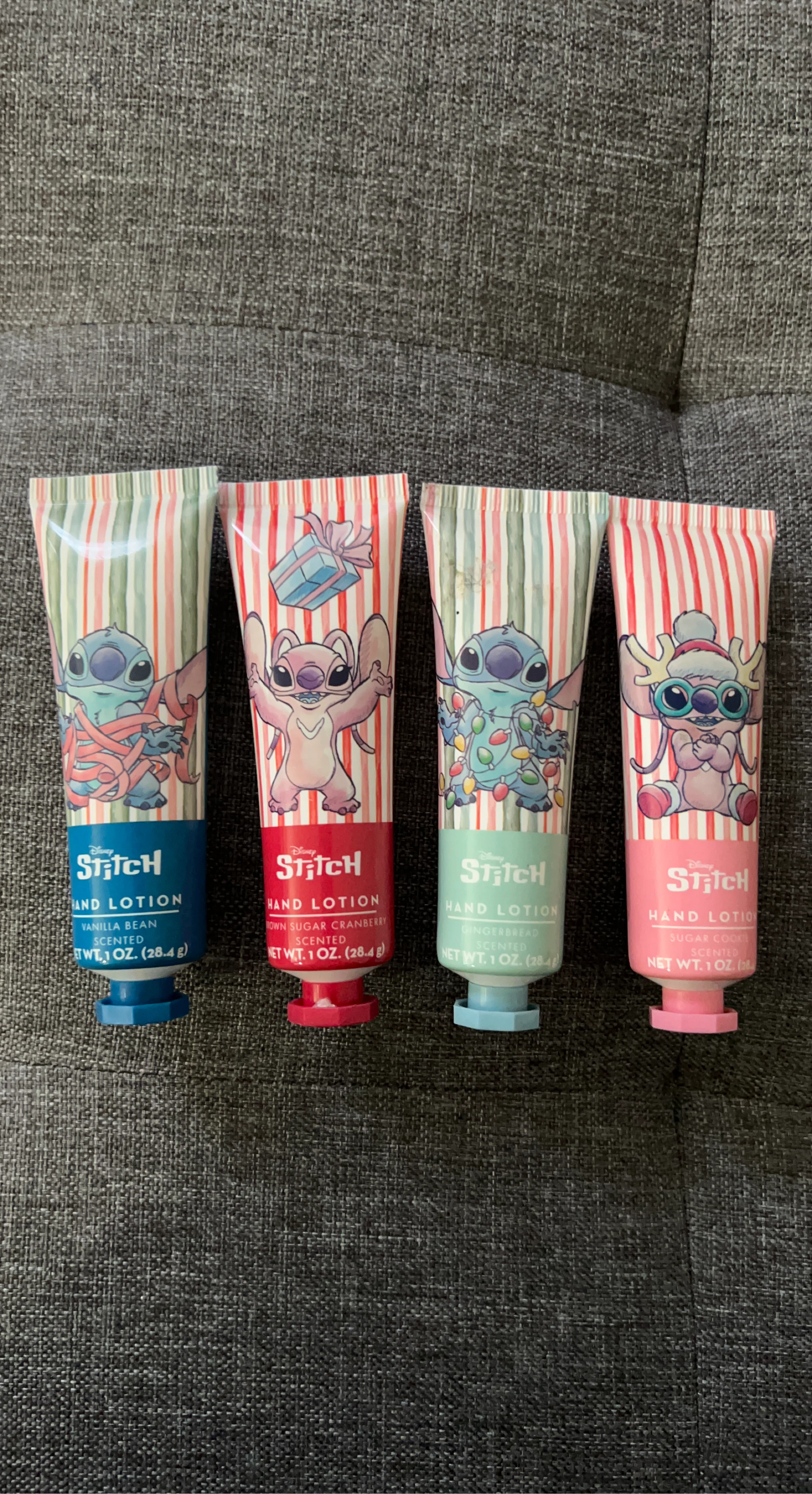 Disney Stitch Hand Lotions - Set of 4