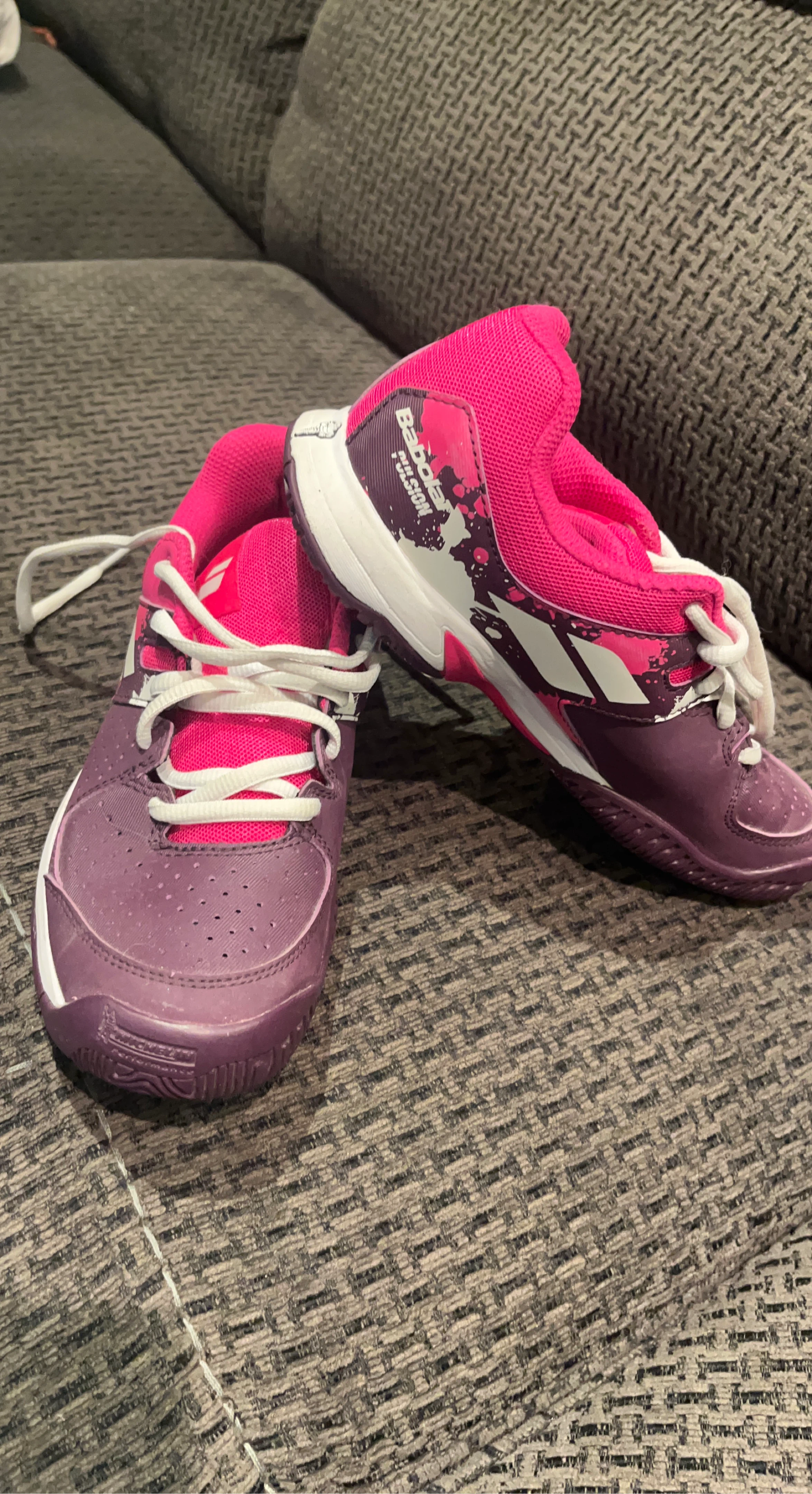 Babolat Fusion Pink/Purple Tennis Shoes