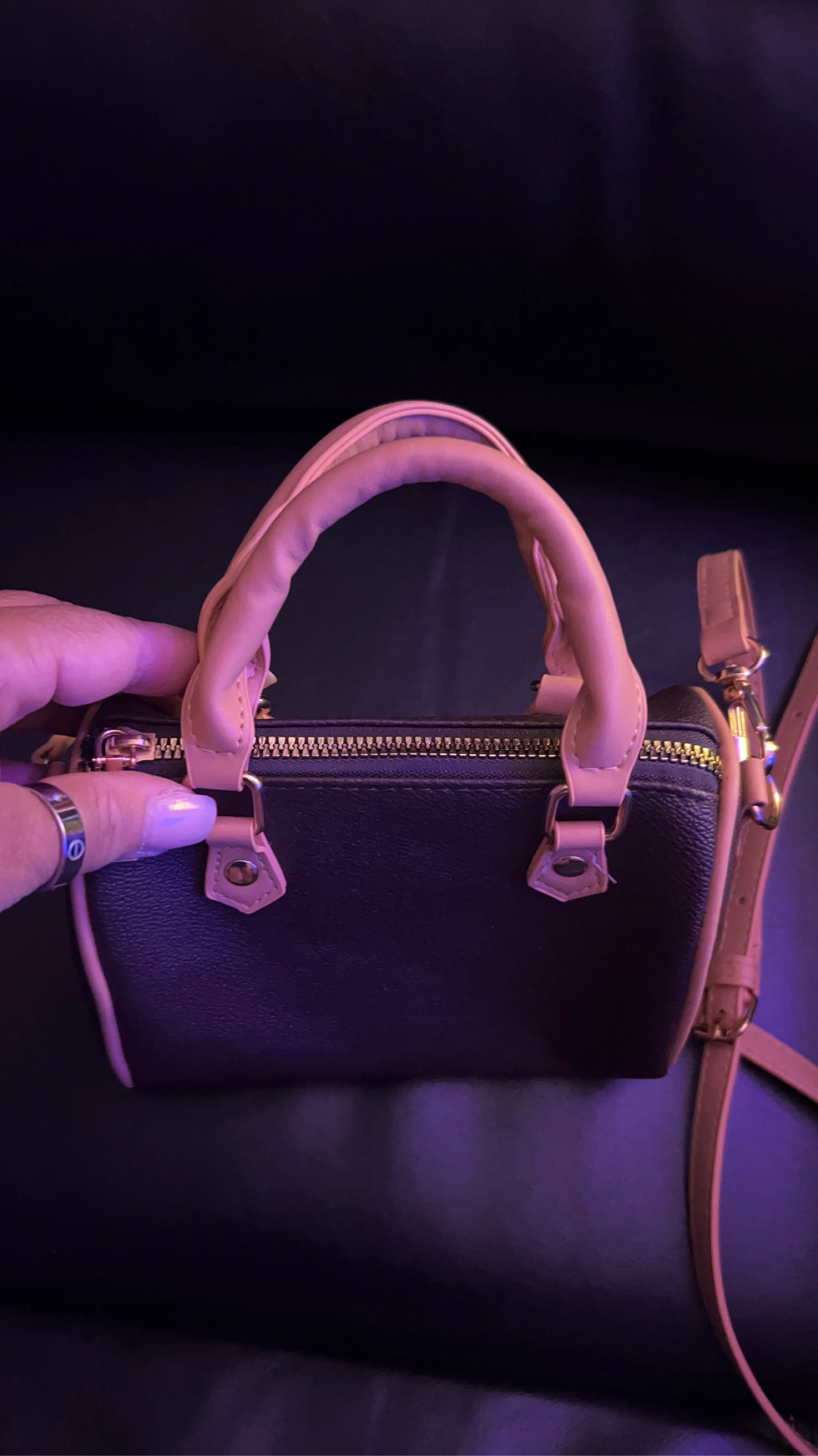 Mini brown Barrel Handbag