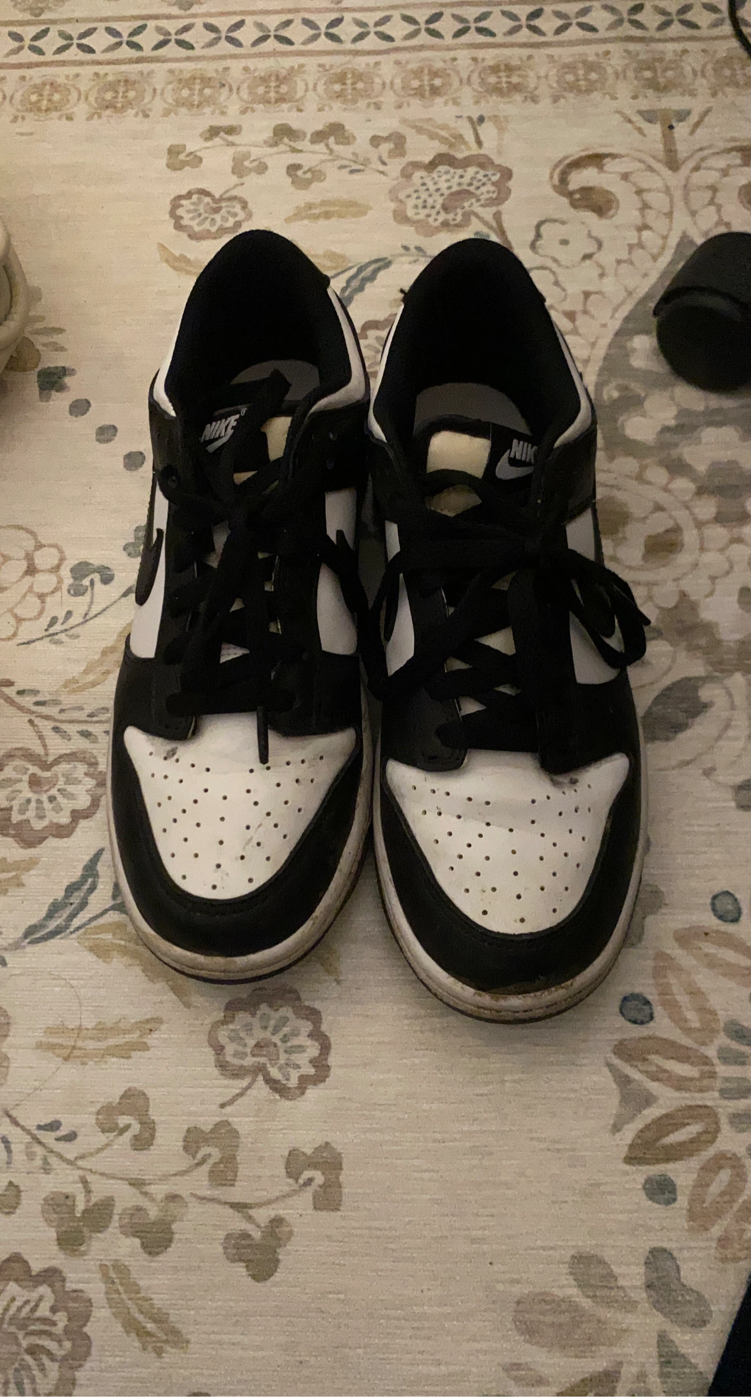 Nike Dunk Low Black White Sneakers
