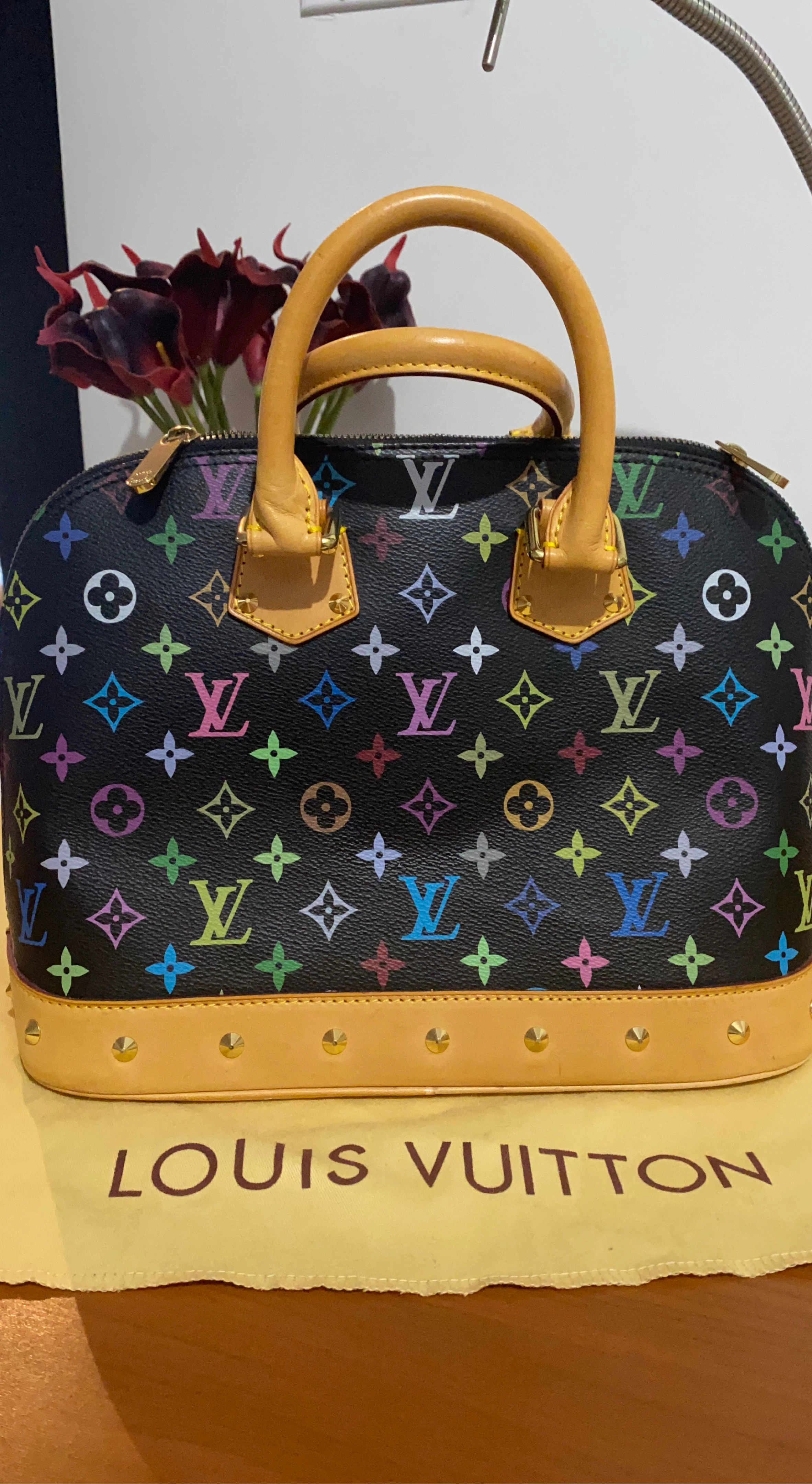 Louis Vuitton Monogram Multicolore Alma PM Handbag