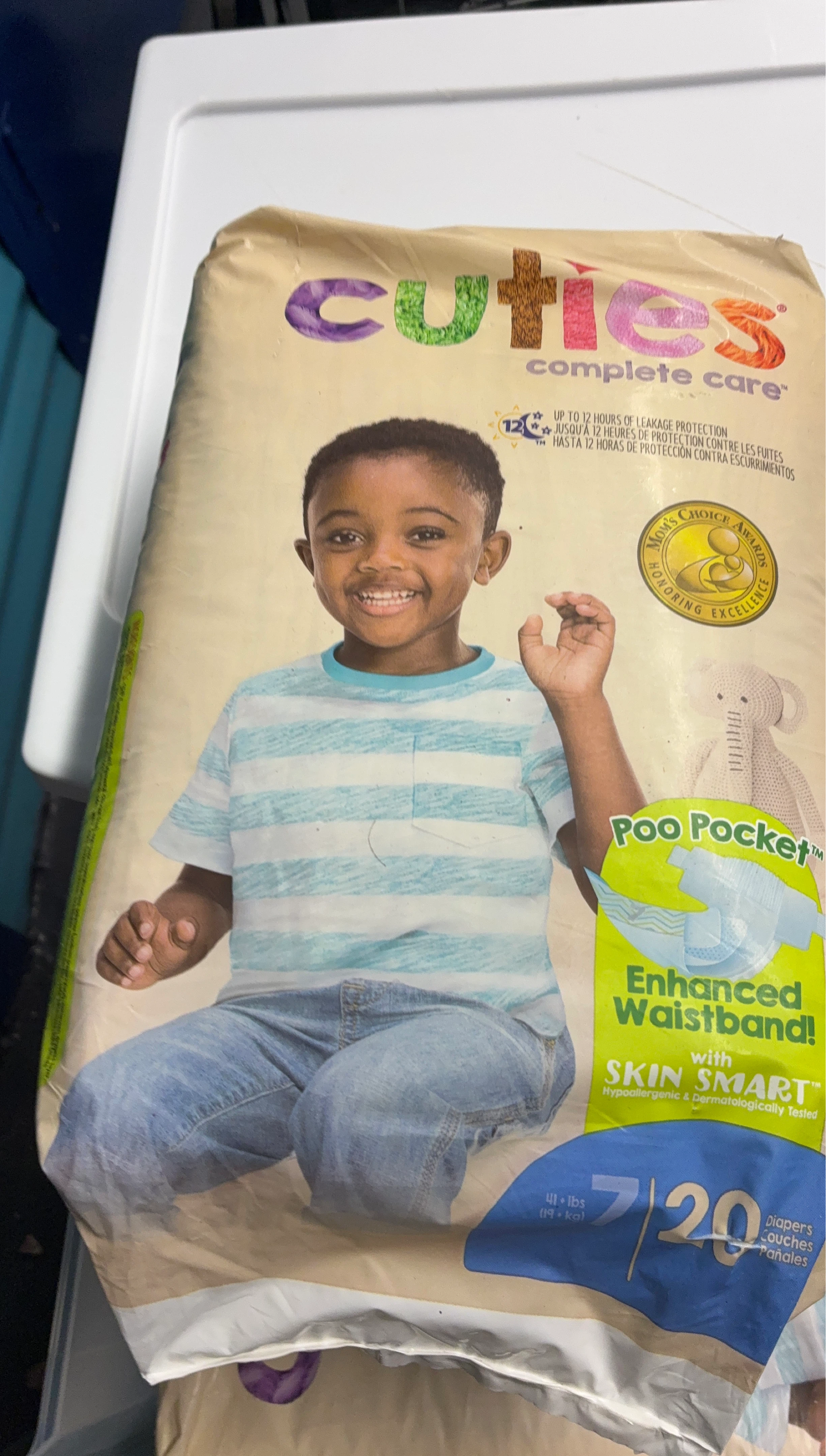 Cuties Complete Care Diapers Size 7 - 20 Count