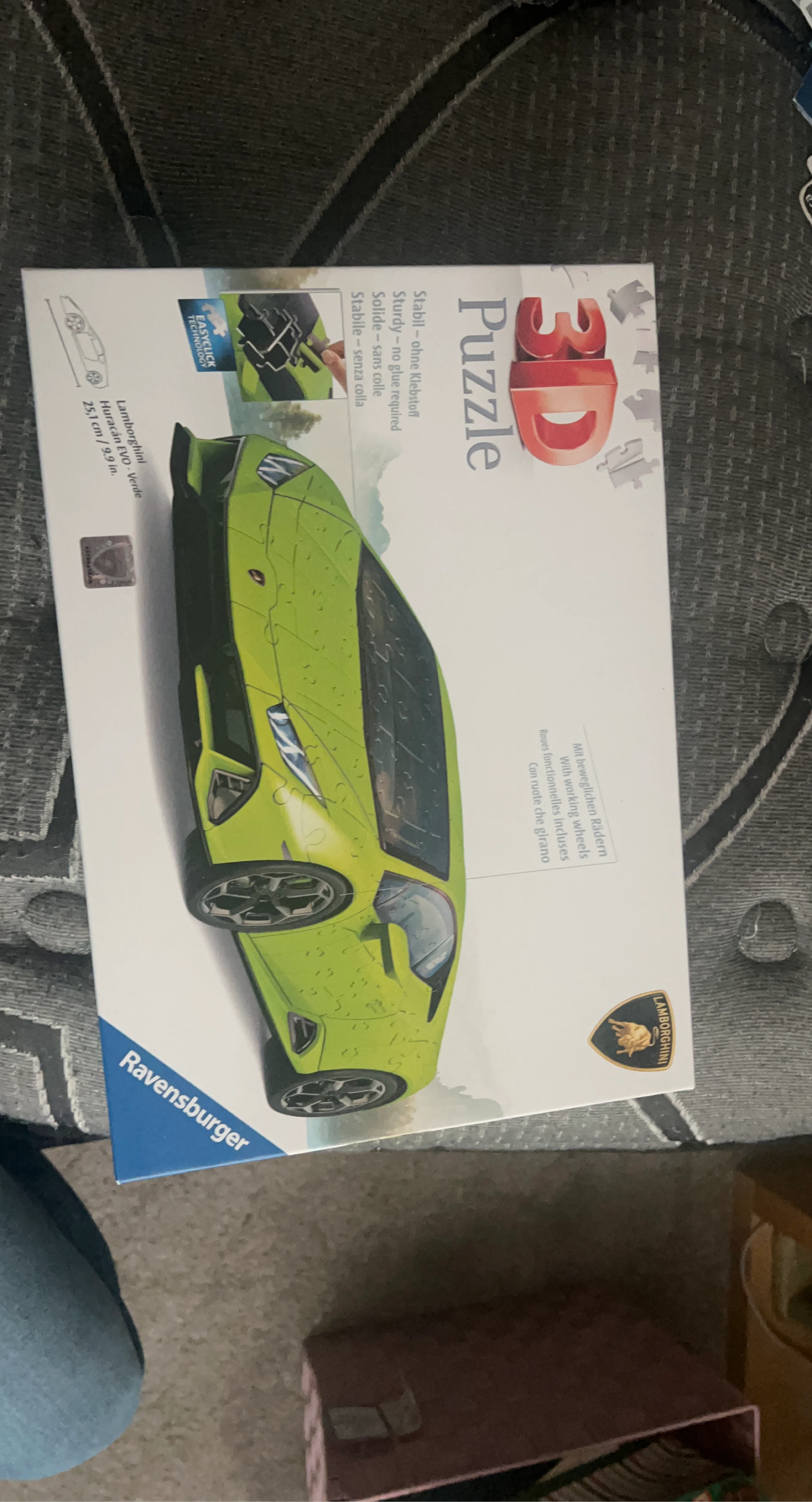 Ravensburger 3D Puzzle Lamborghini Huracan EVO Verde