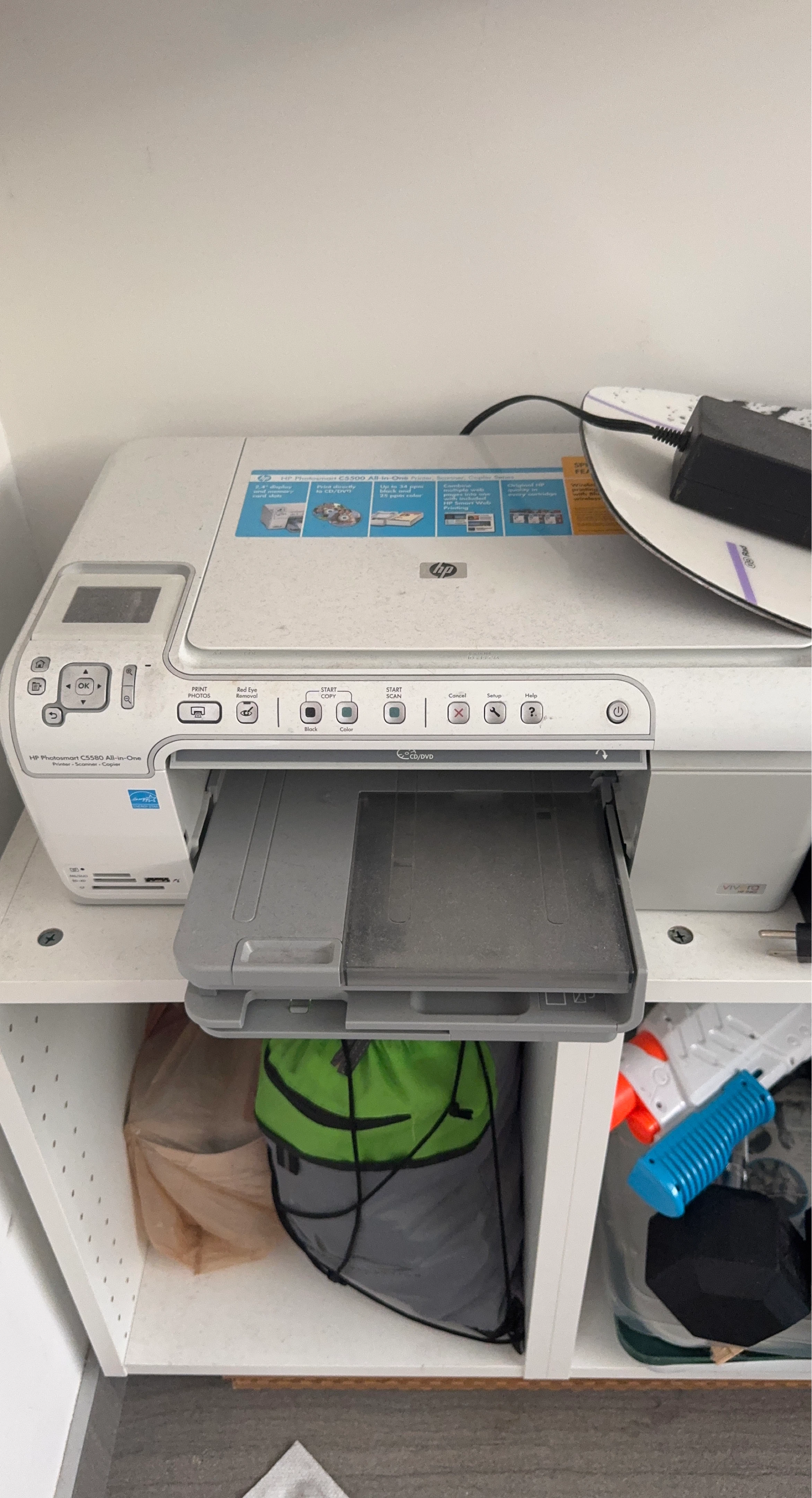 HP Photosmart C5580 All-in-One Printer, Scanner, Copier