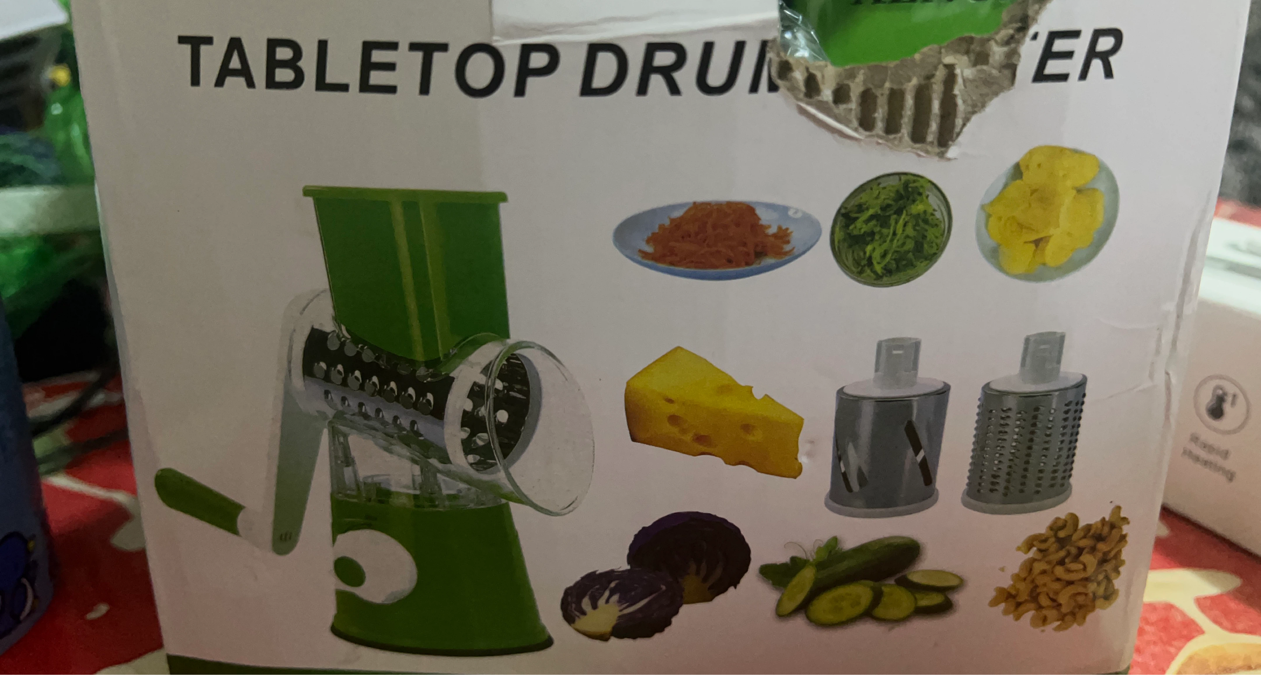 Xenon Tabletop Drum Grater/Slicer