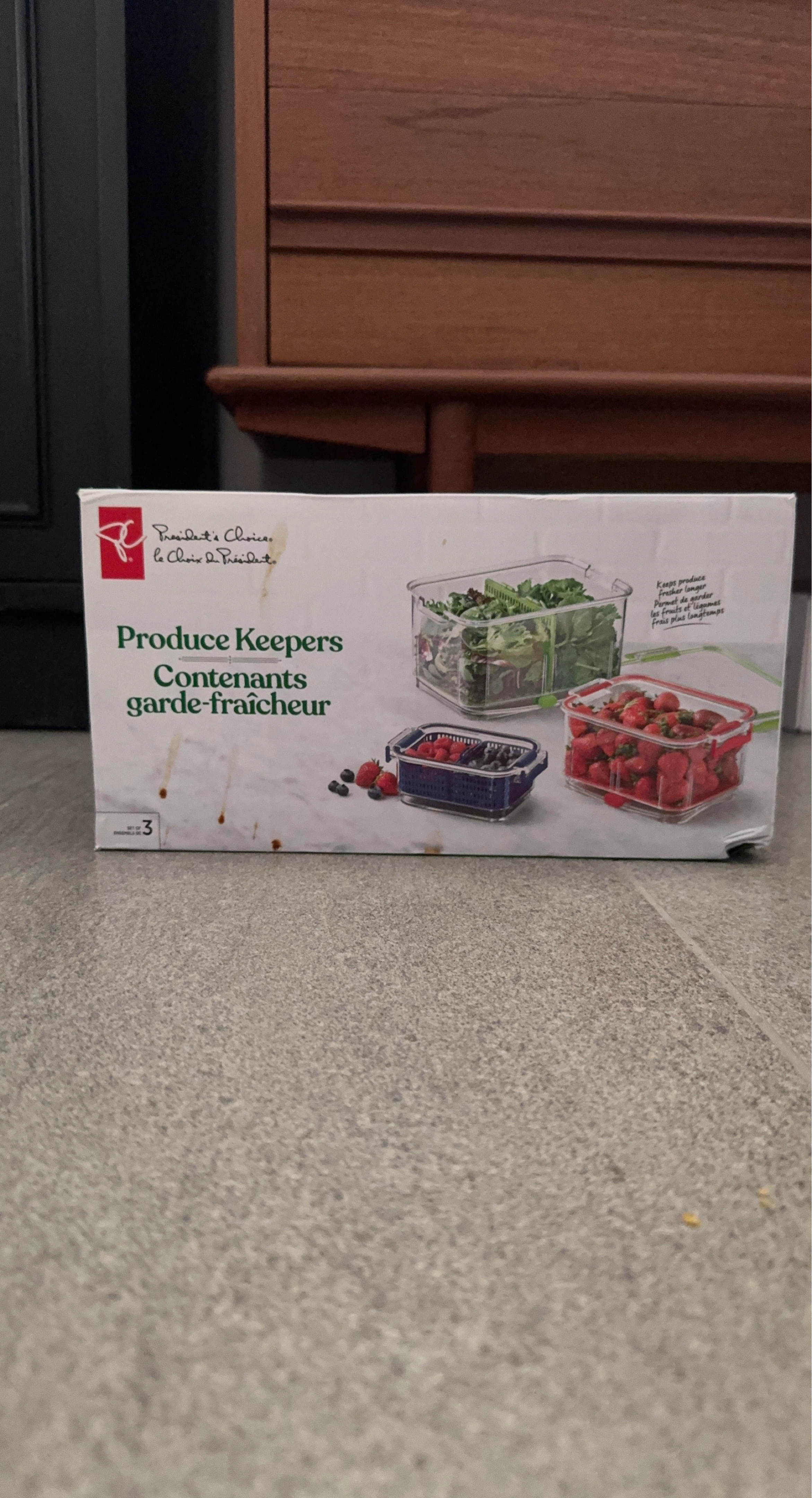 President's Choice Produce Keepers Set of 3