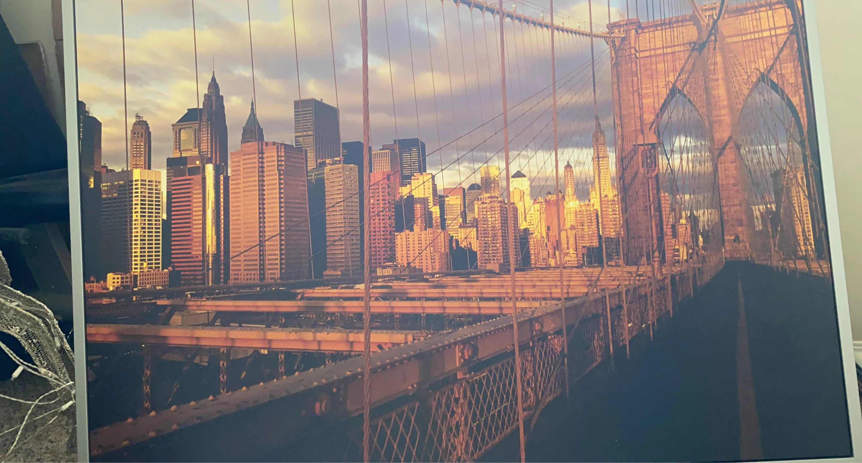 Brooklyn Bridge Skyline Wall Art