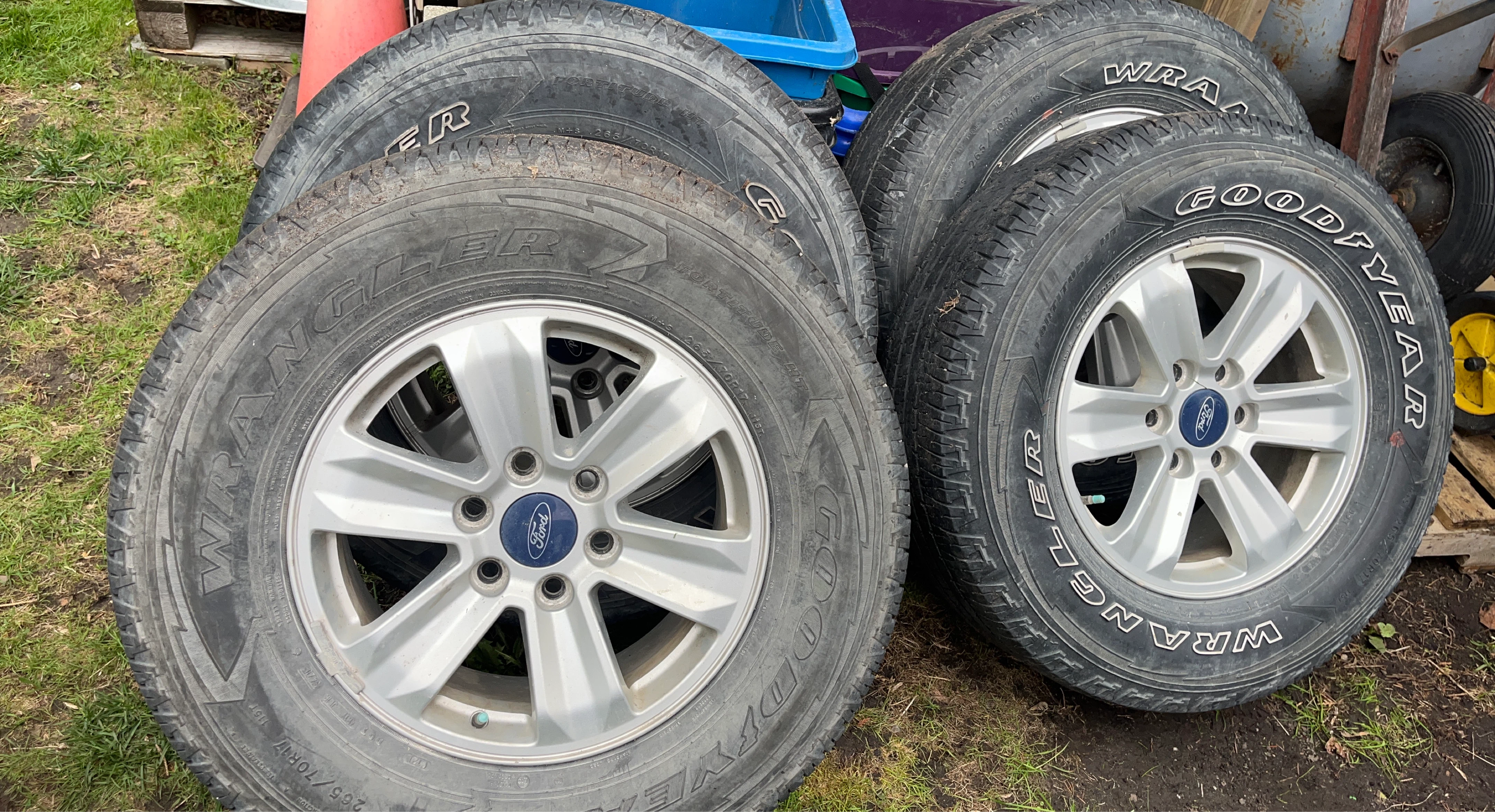 Goodyear Wrangler Fortitude HT Tires (Set of 4) - 265/70R17