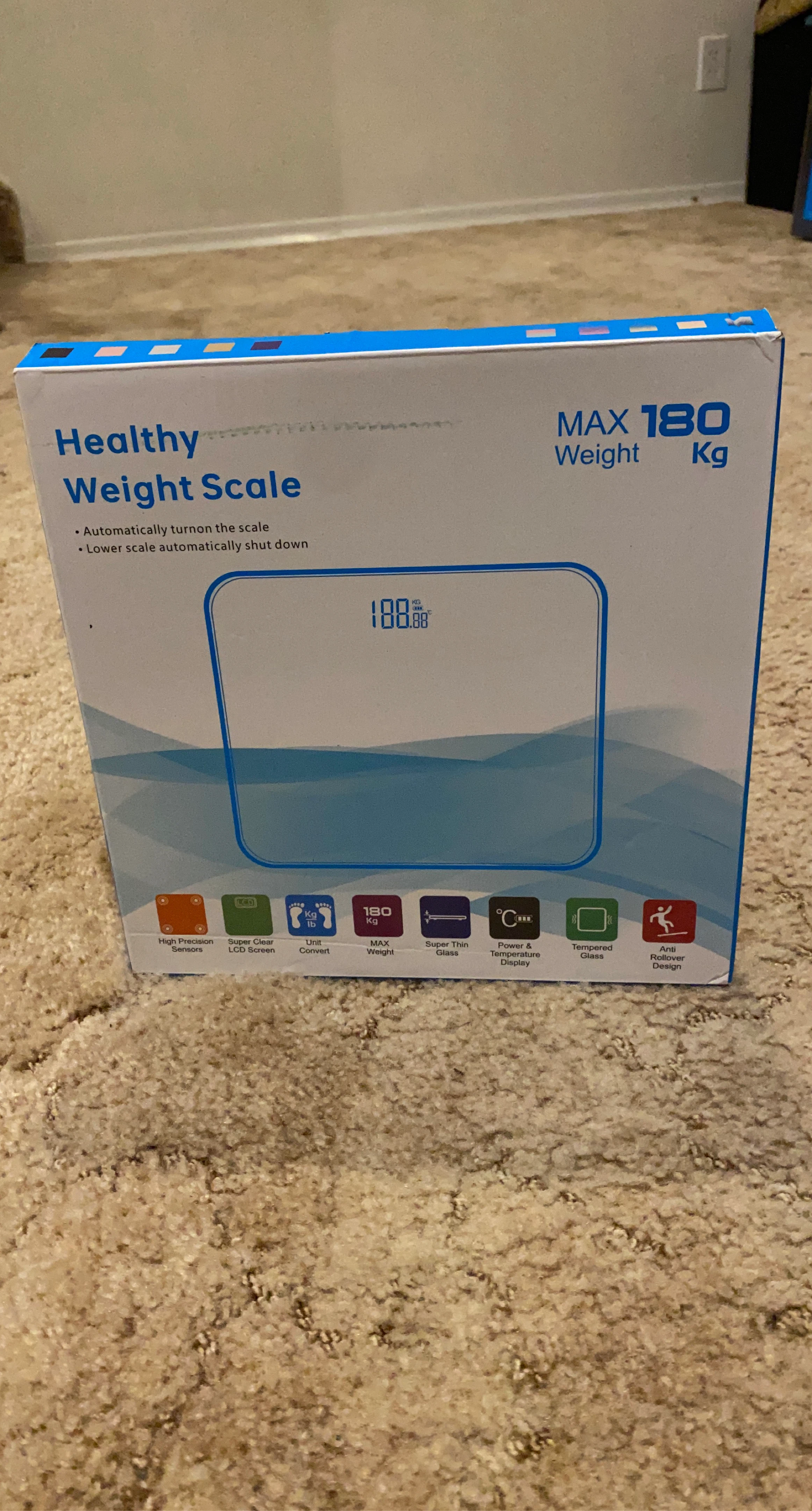 Healthy Weight Scale - MAX 180 Kg