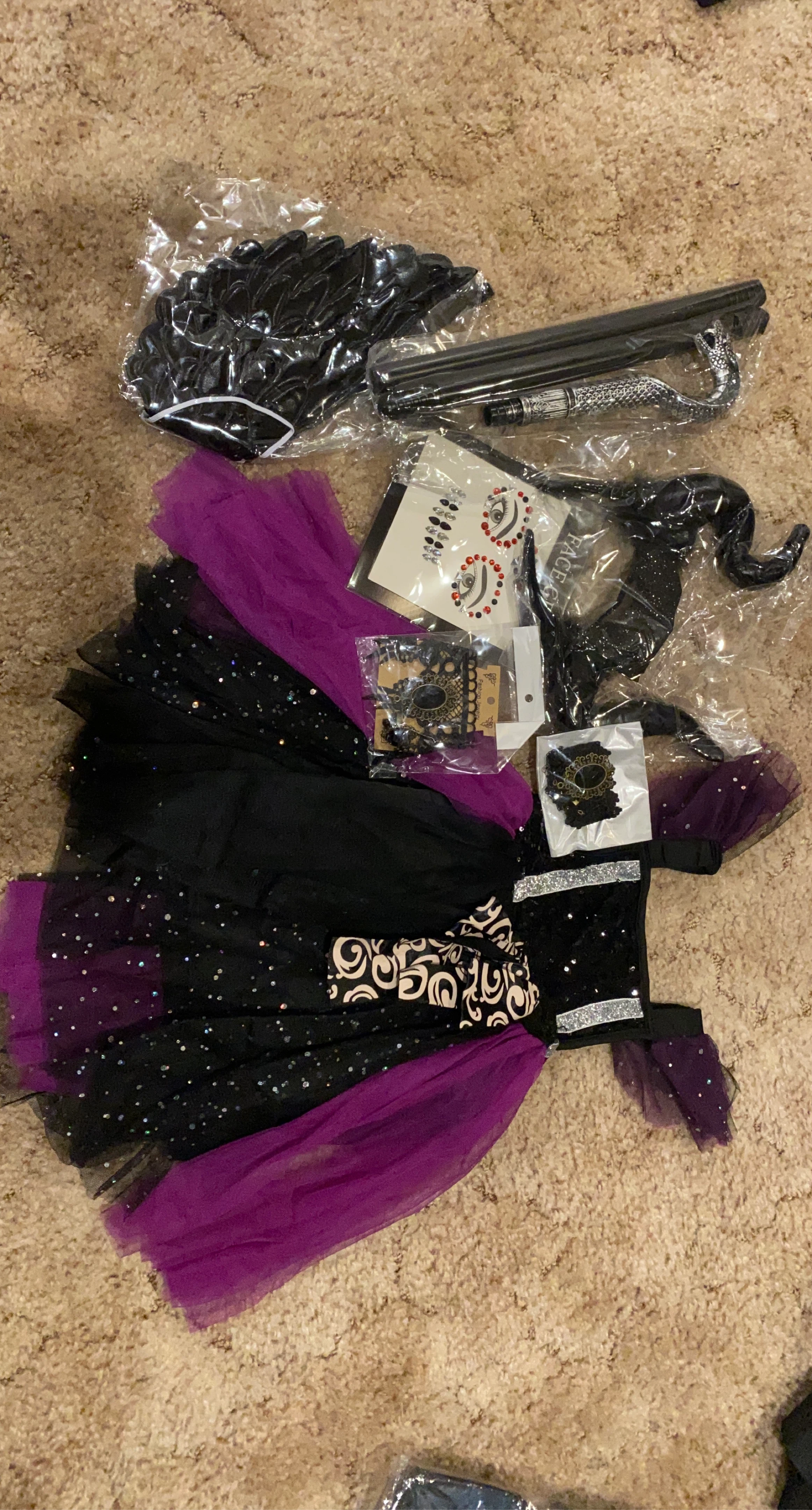 Kids Witch Costume Set