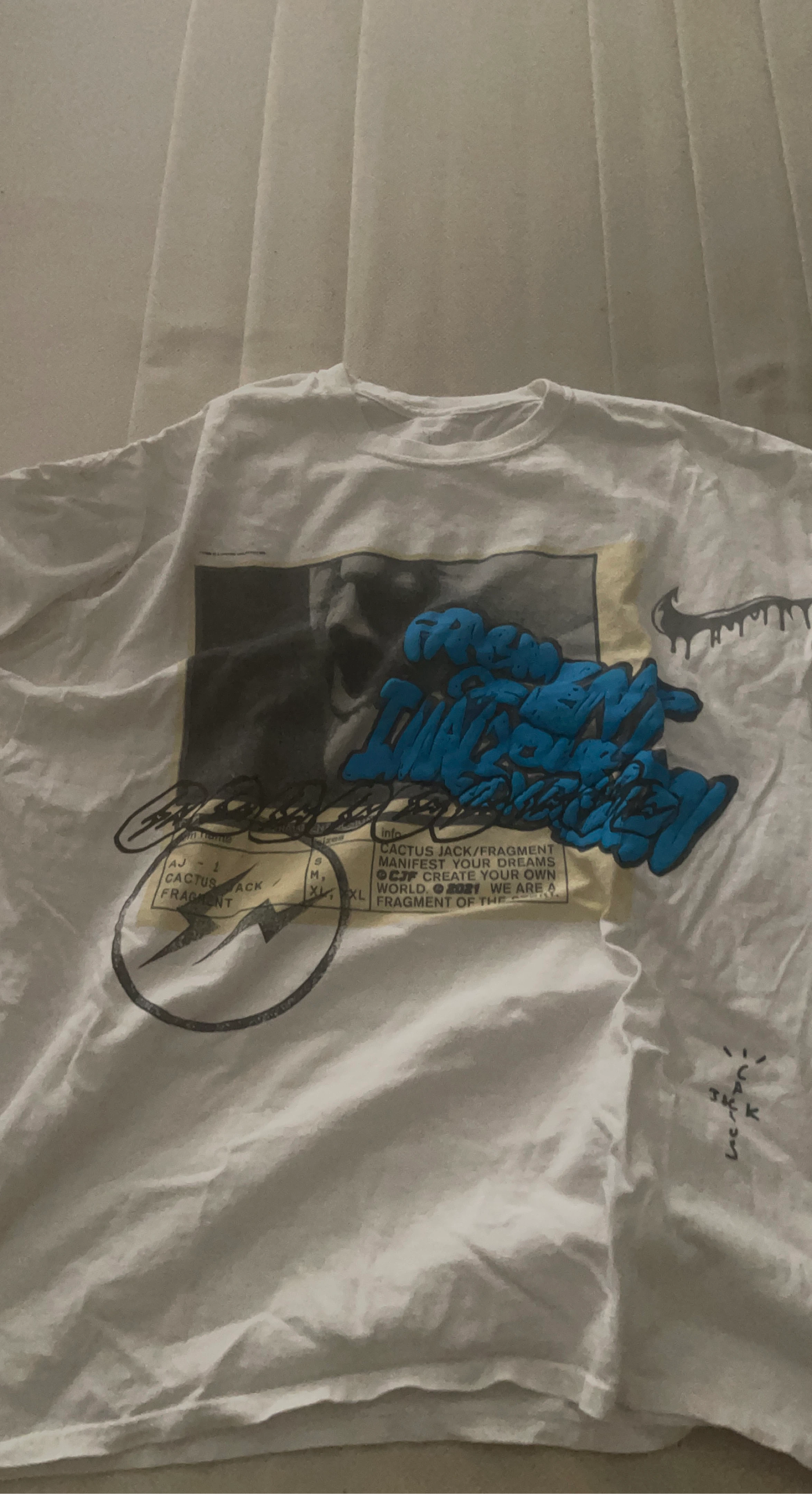 Nike Cactus Jack x Fragment T-Shirt XL